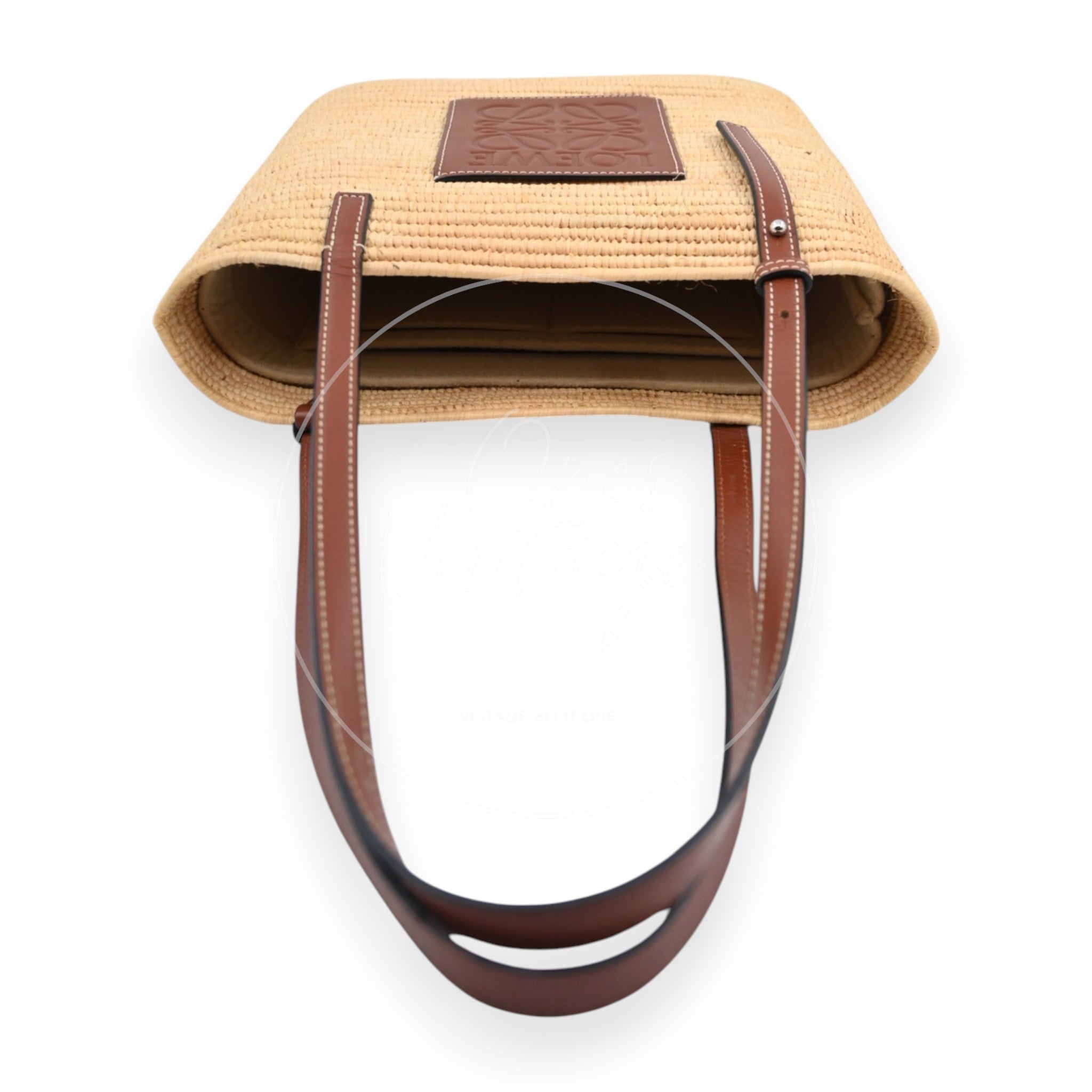 [Pre-owned] Loewe Small Square Basket Bag