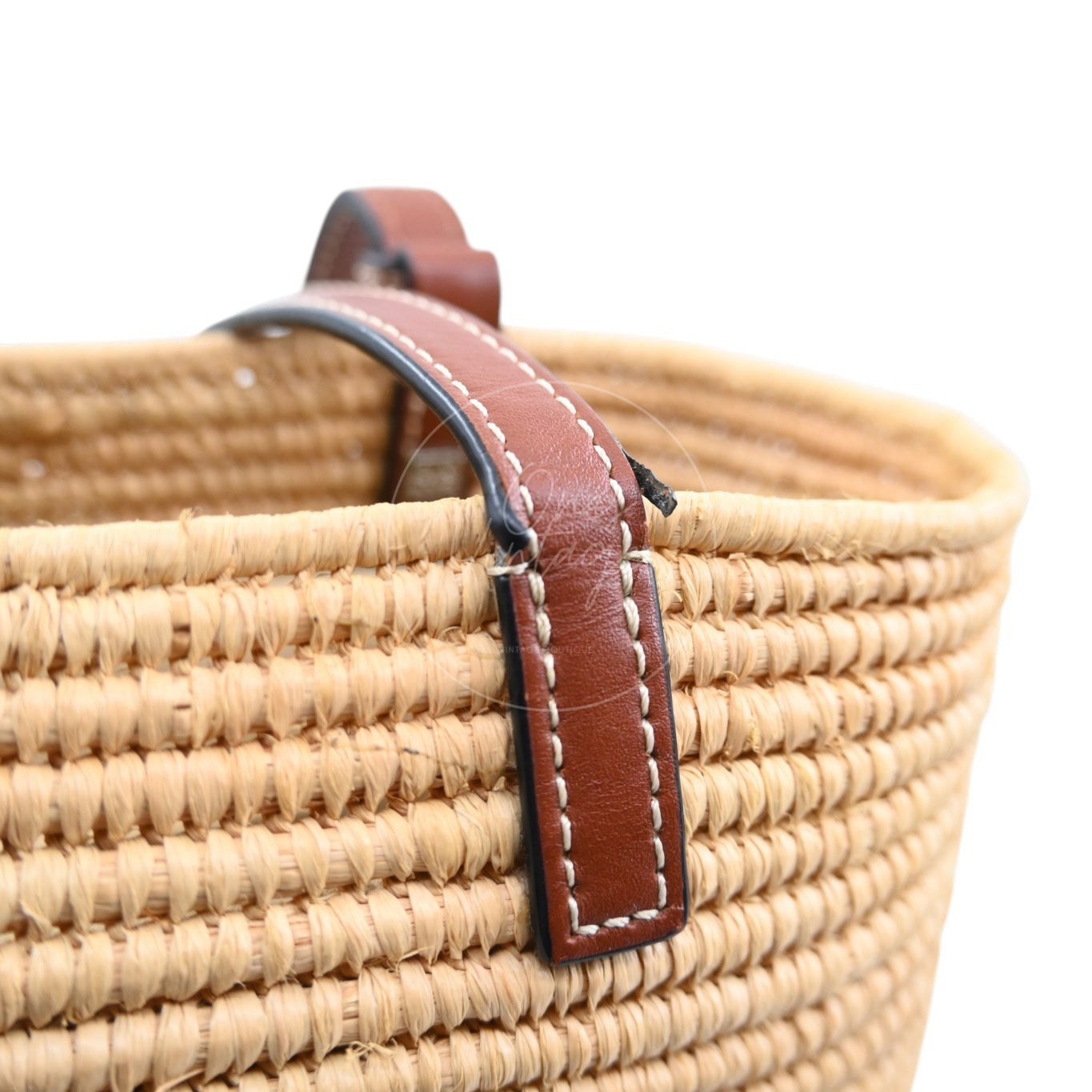 [Pre-owned] Loewe Small Square Basket Bag