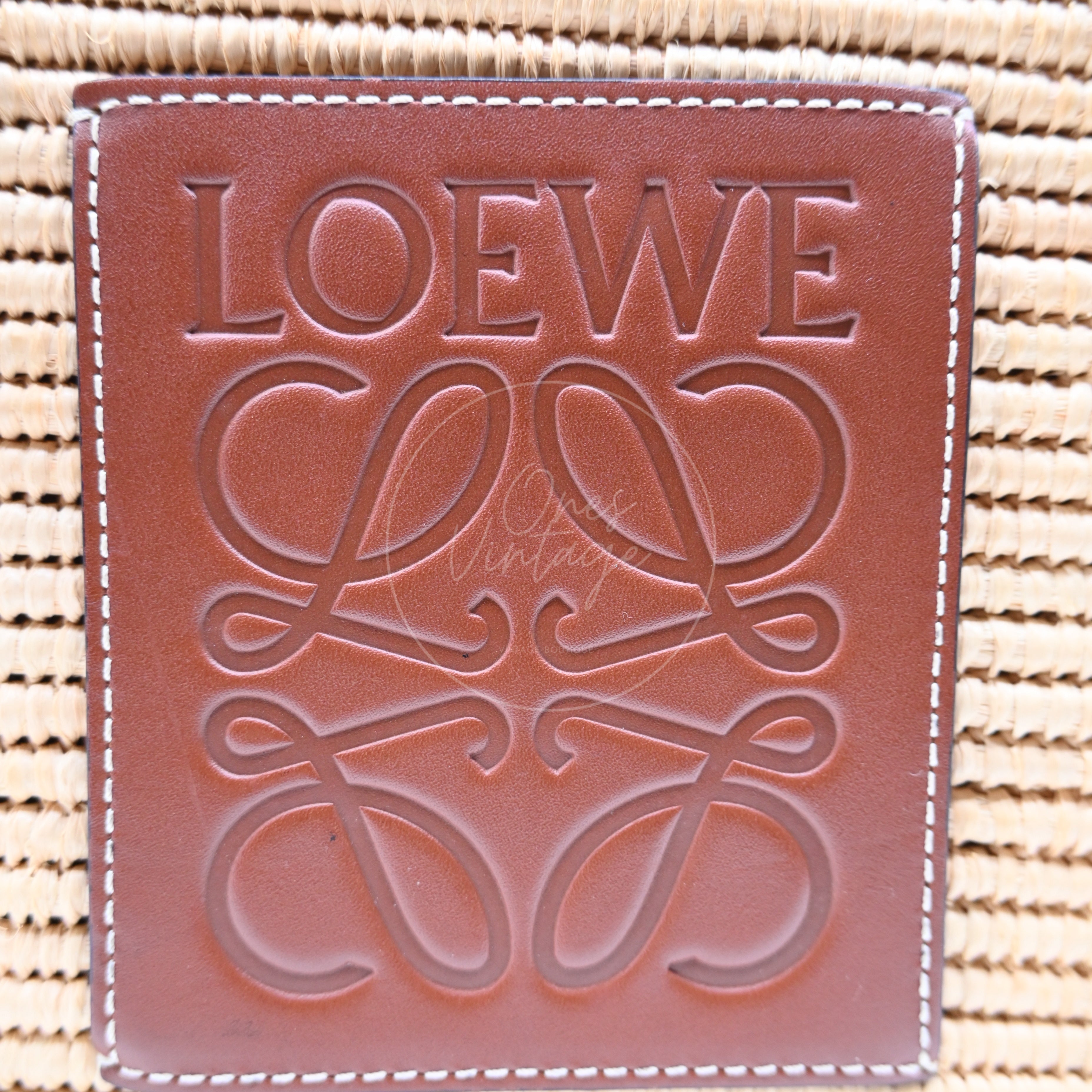[Pre-owned] Loewe Small Square Basket Bag