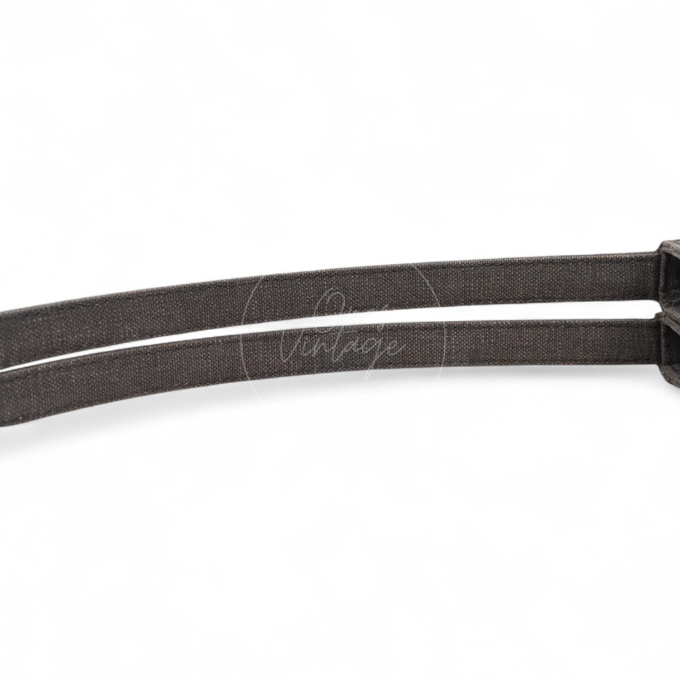 [Pre-owned] Chanel Grey Matelasse Canvas Shoulder Bag