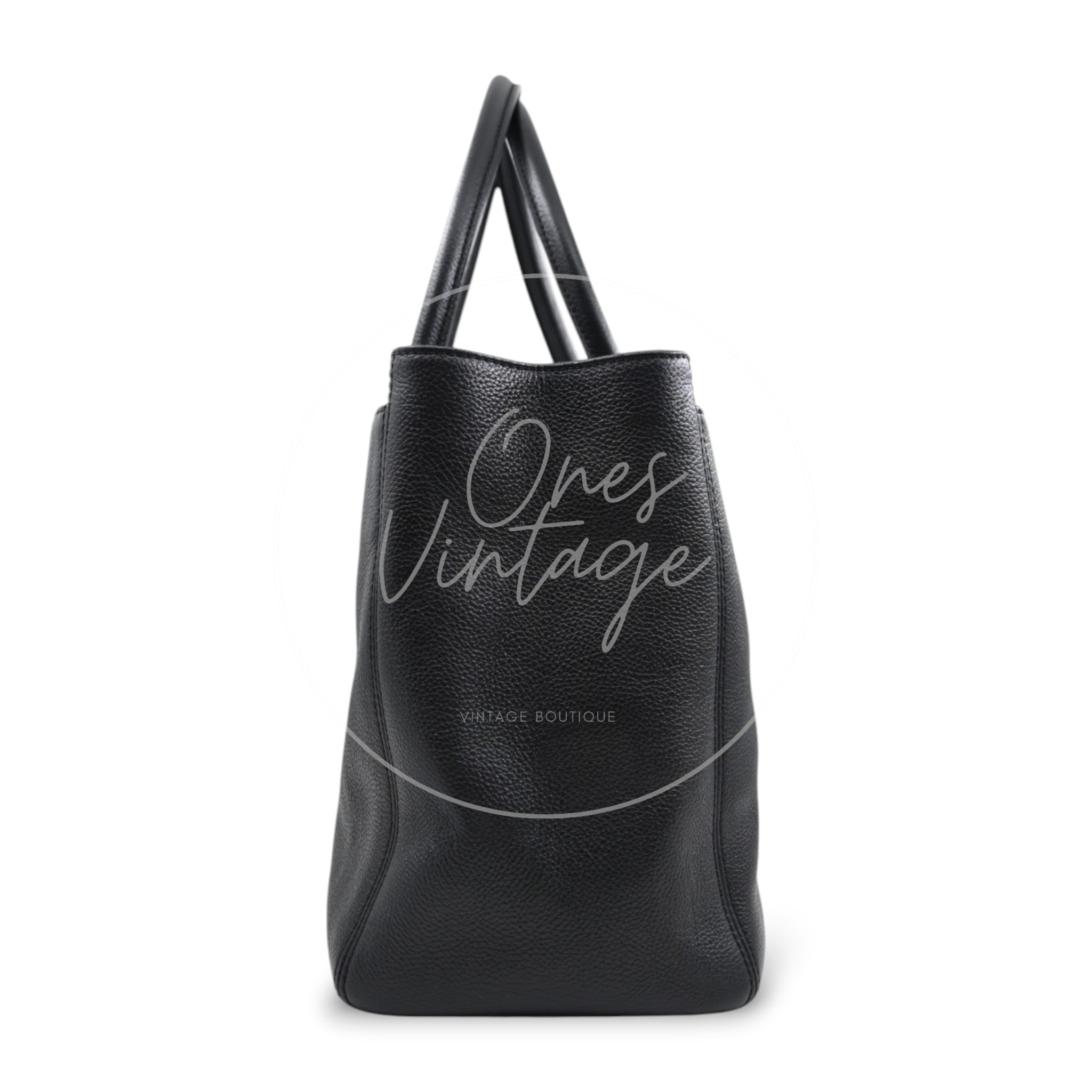 [Pre-owned] Chanel Executive Cerf Tote PHW