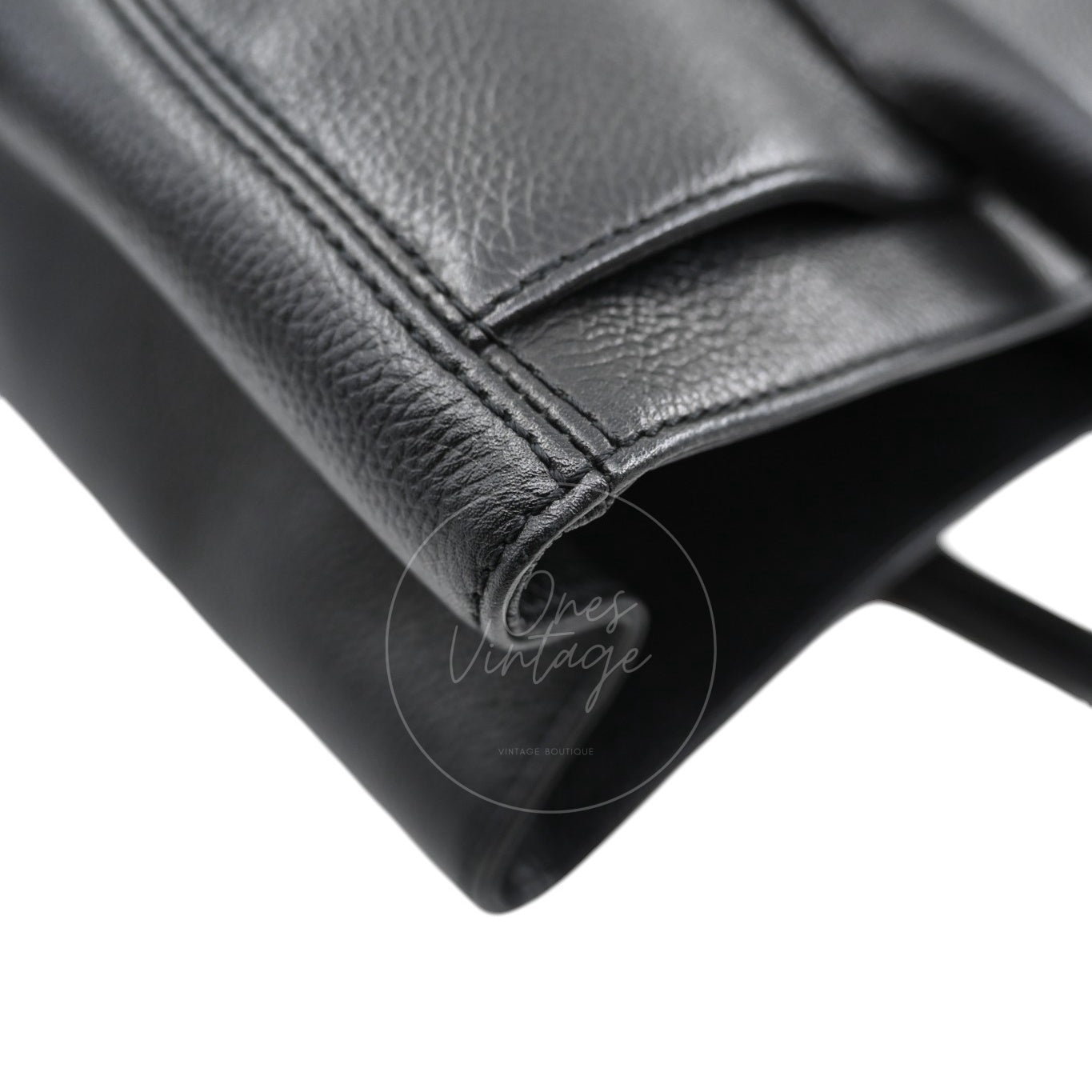 [Pre-owned] Chanel Executive Cerf Tote PHW