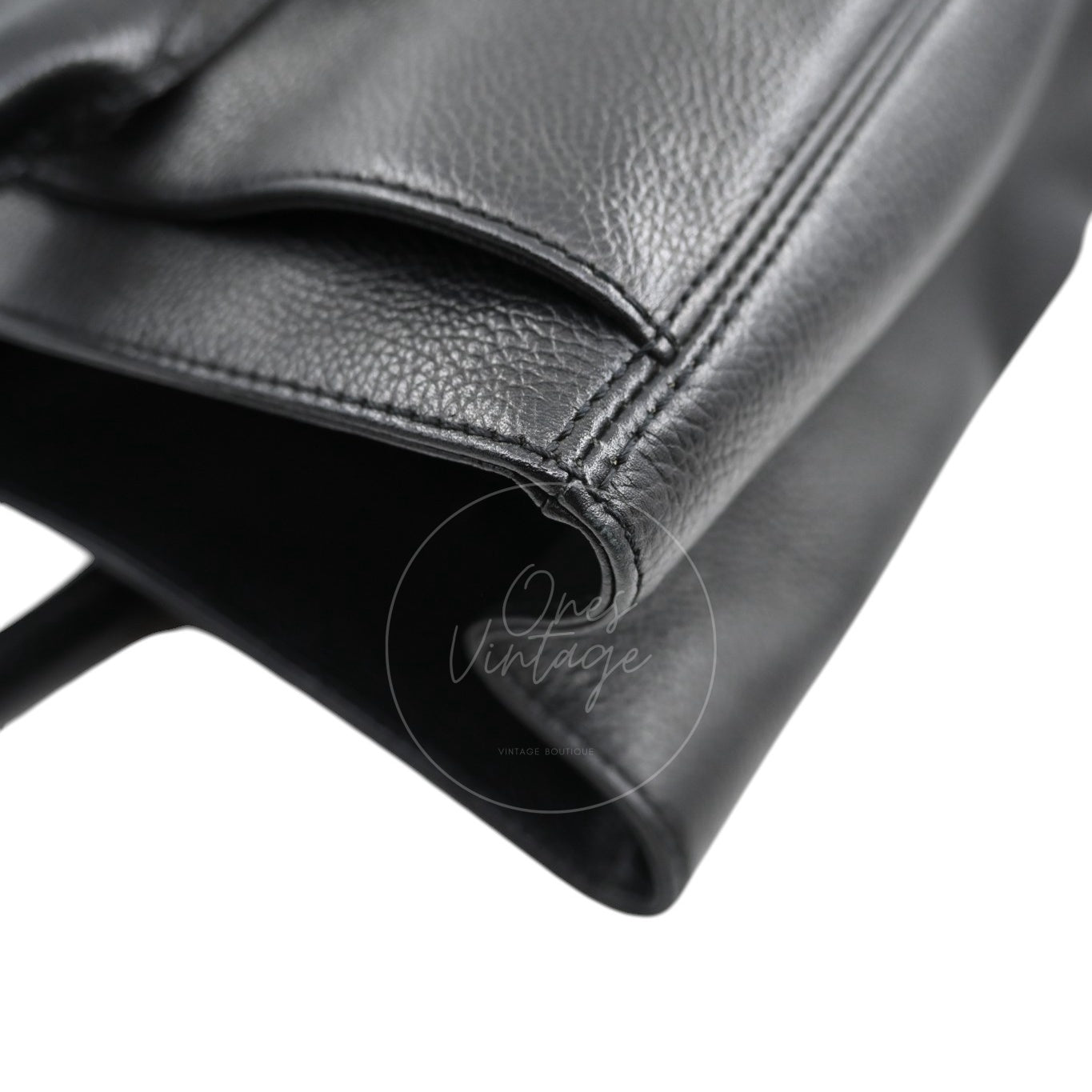 [Pre-owned] Chanel Executive Cerf Tote PHW