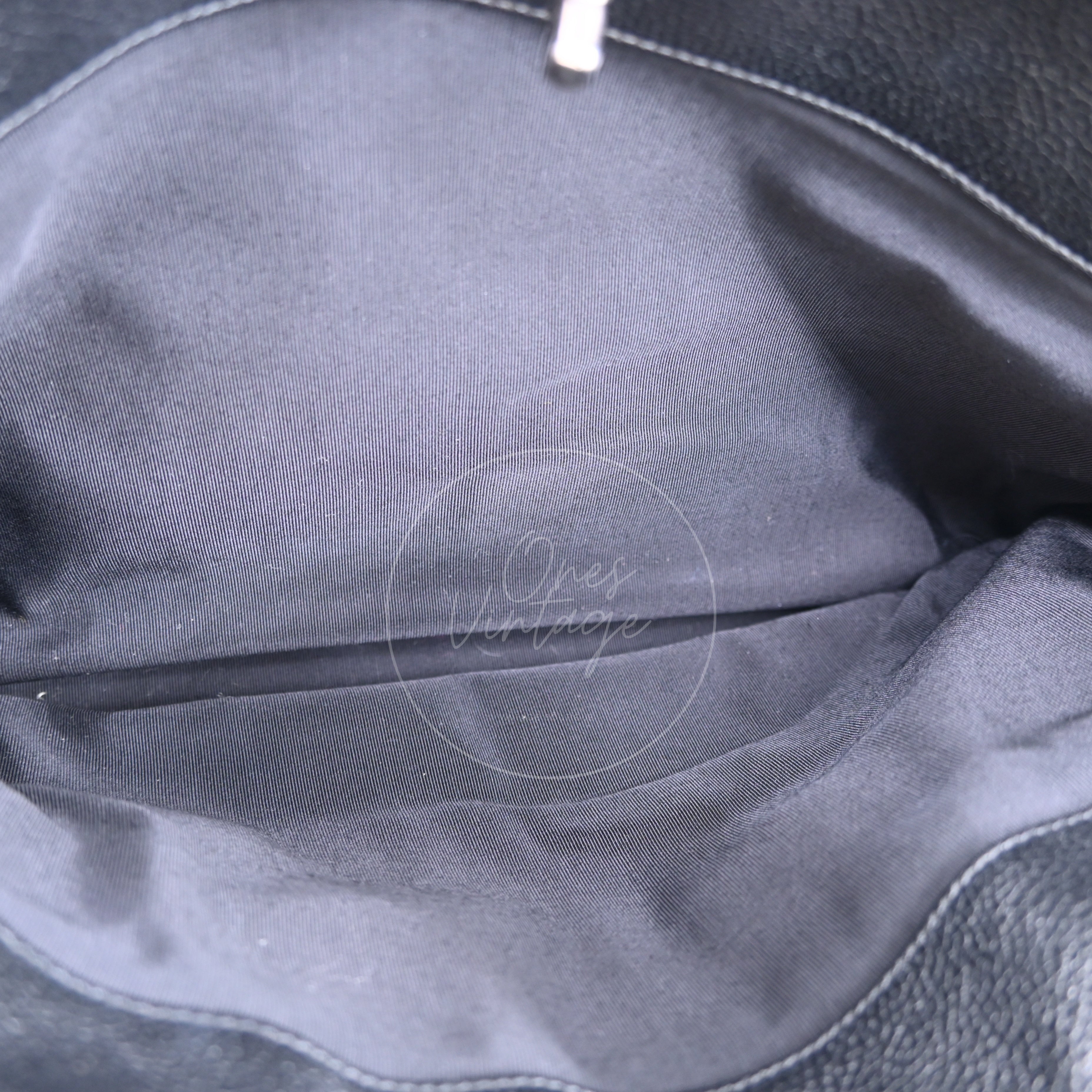 [Pre-owned] Chanel Executive Cerf Tote PHW