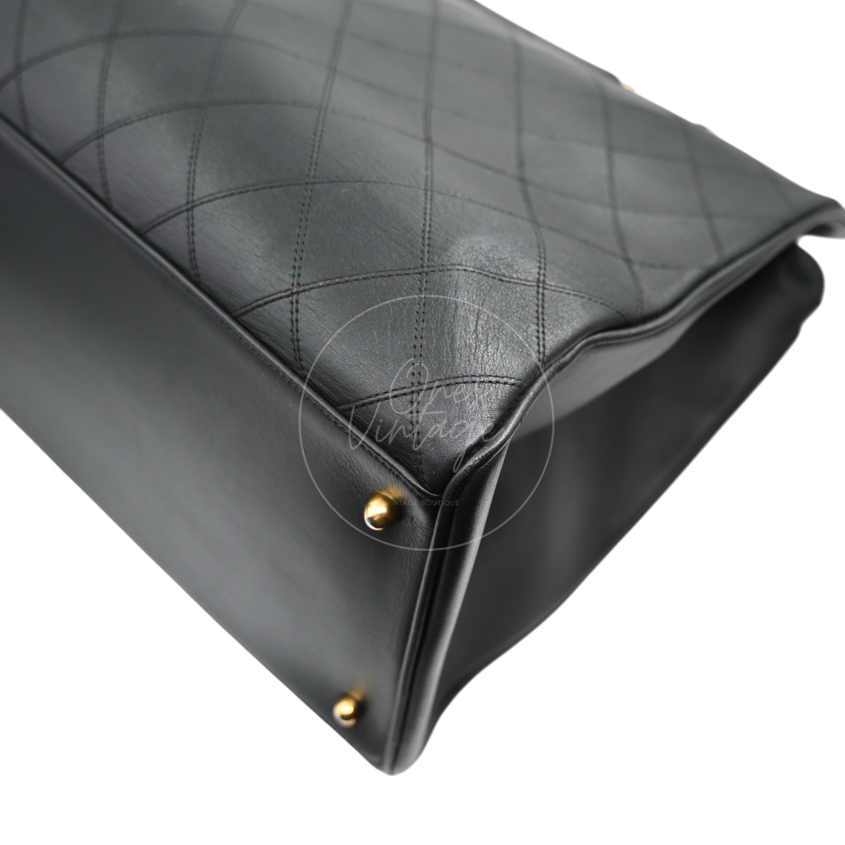 [Pre-owned] Chanel Supermodel Quilted XXL Tote Bag