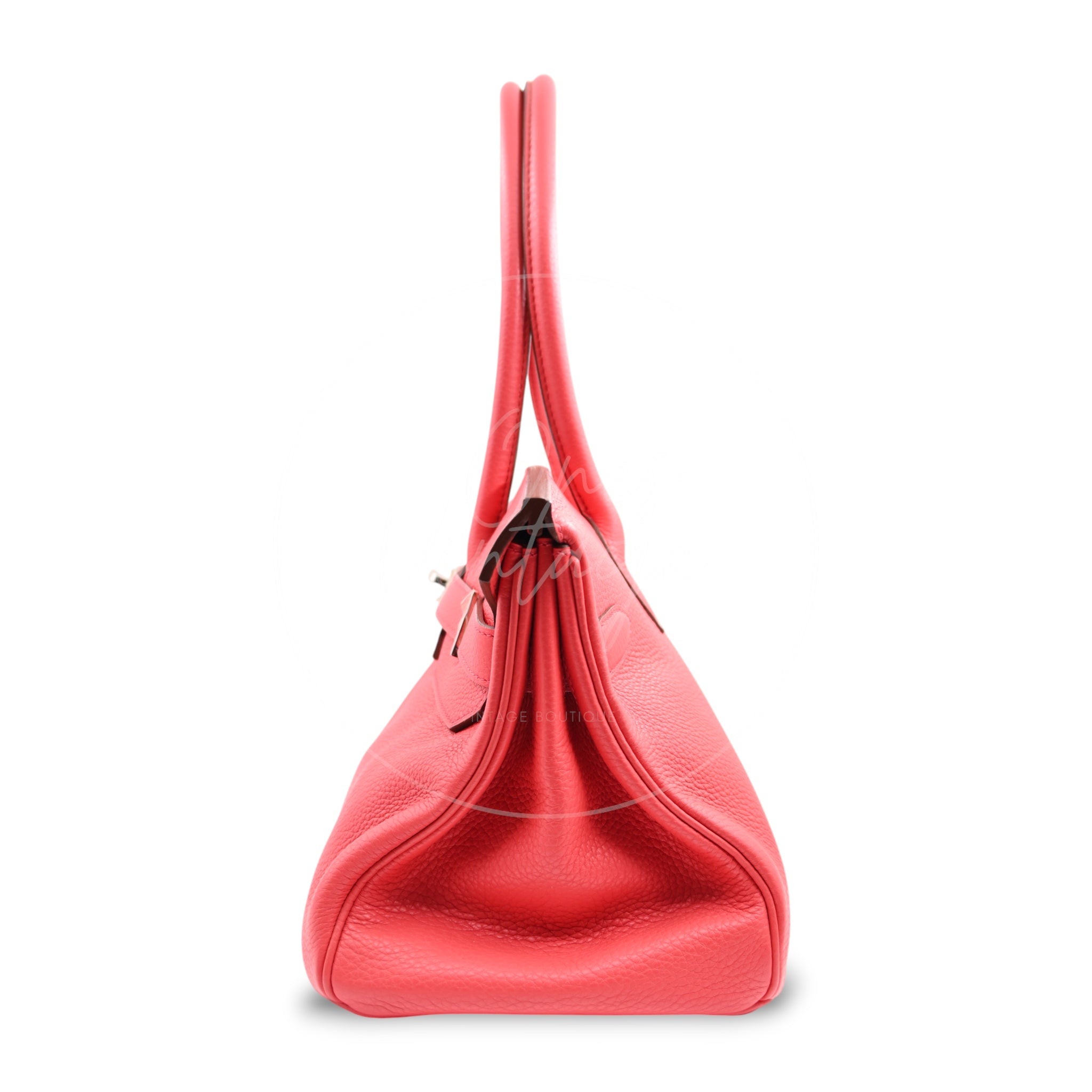 [Pre-owned] Hermes Birkin Shoulder Red PHW