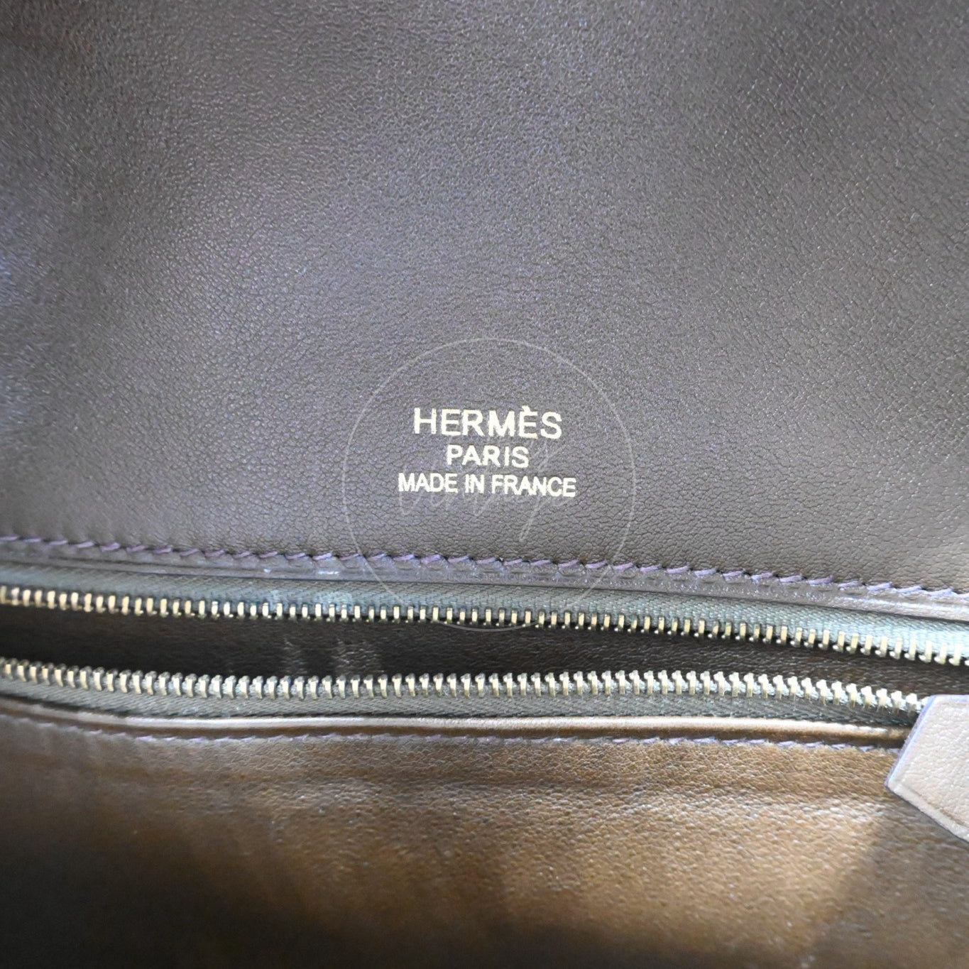 [Pre-owned] Hermes Birkin 35 Suede Green Suede Stamp Square P