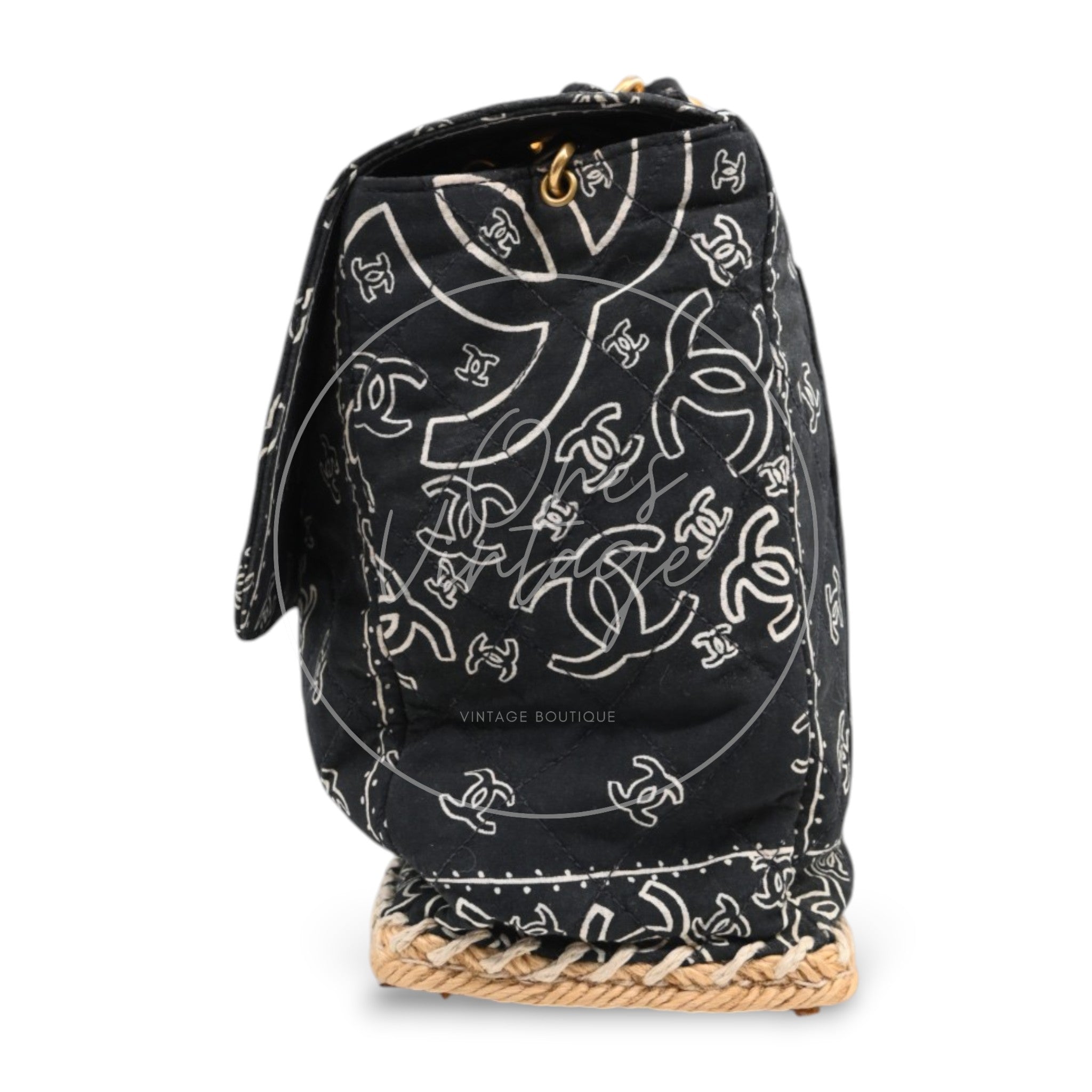 [Pre-owned] Chanel Classic Flap Bandana Bag