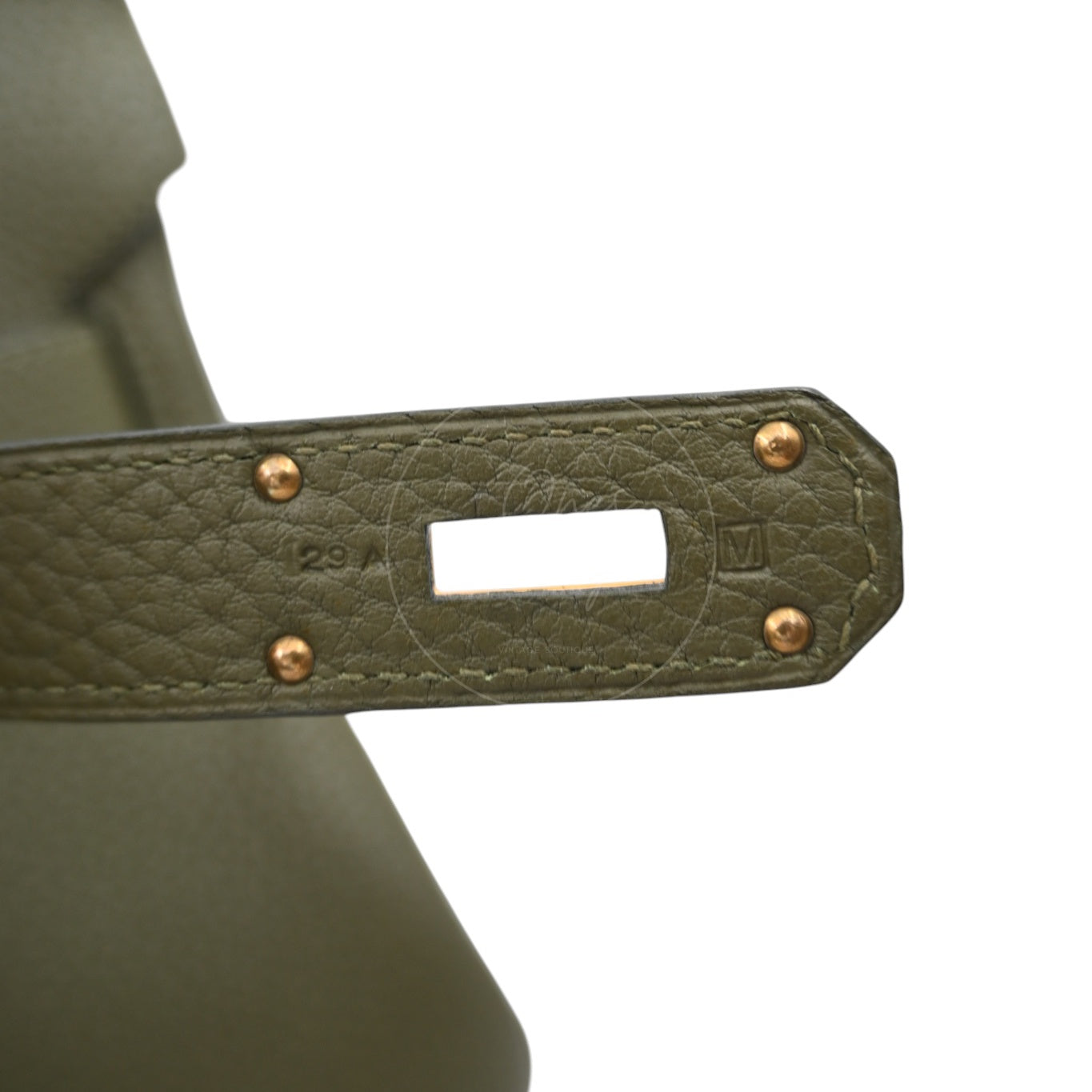 [Pre-owned] Hermes Birkin Shoulder Olive Green PHW