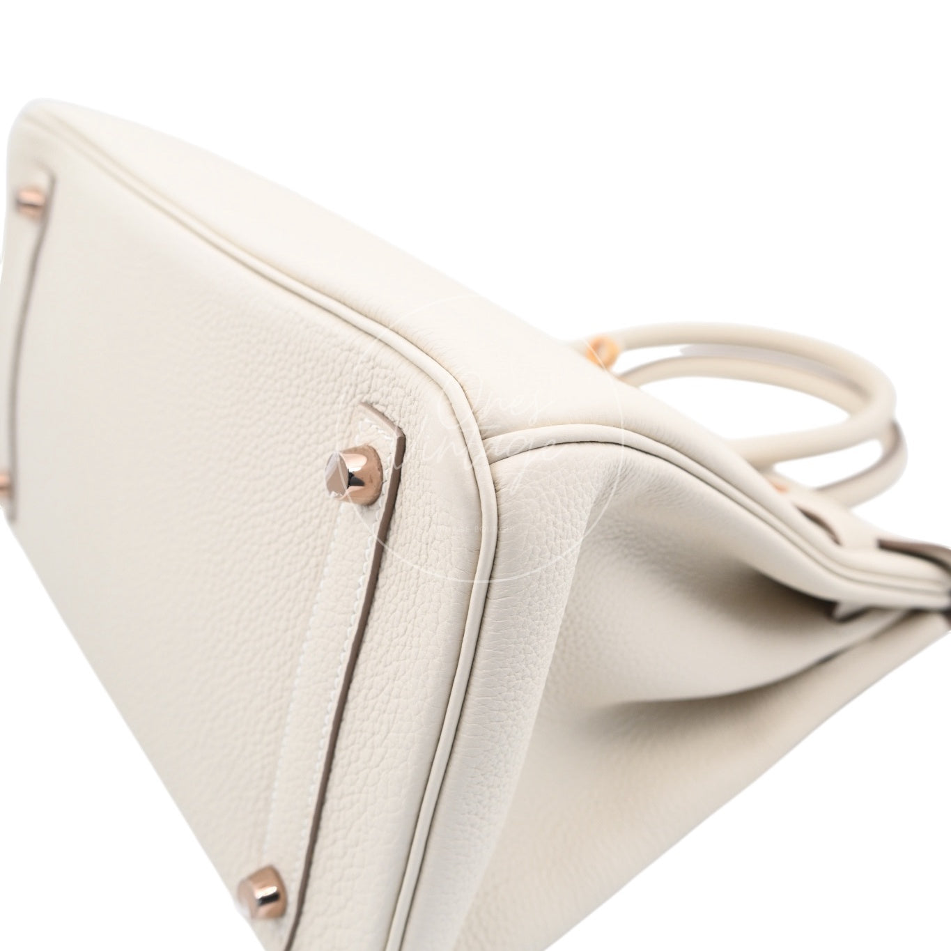 [Pre-owned] Hermes Birkin 30 Craie GHW Stamp Z