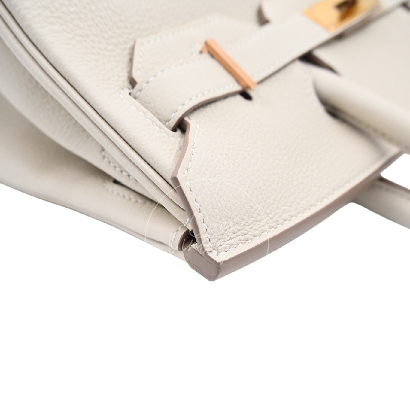 [Pre-owned] Hermes Birkin 30 Craie GHW Stamp Z