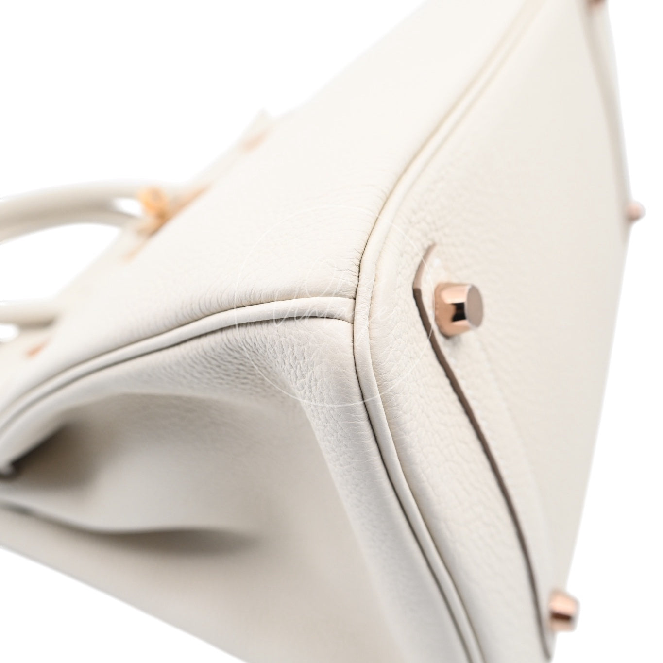 [Pre-owned] Hermes Birkin 30 Craie GHW Stamp Z