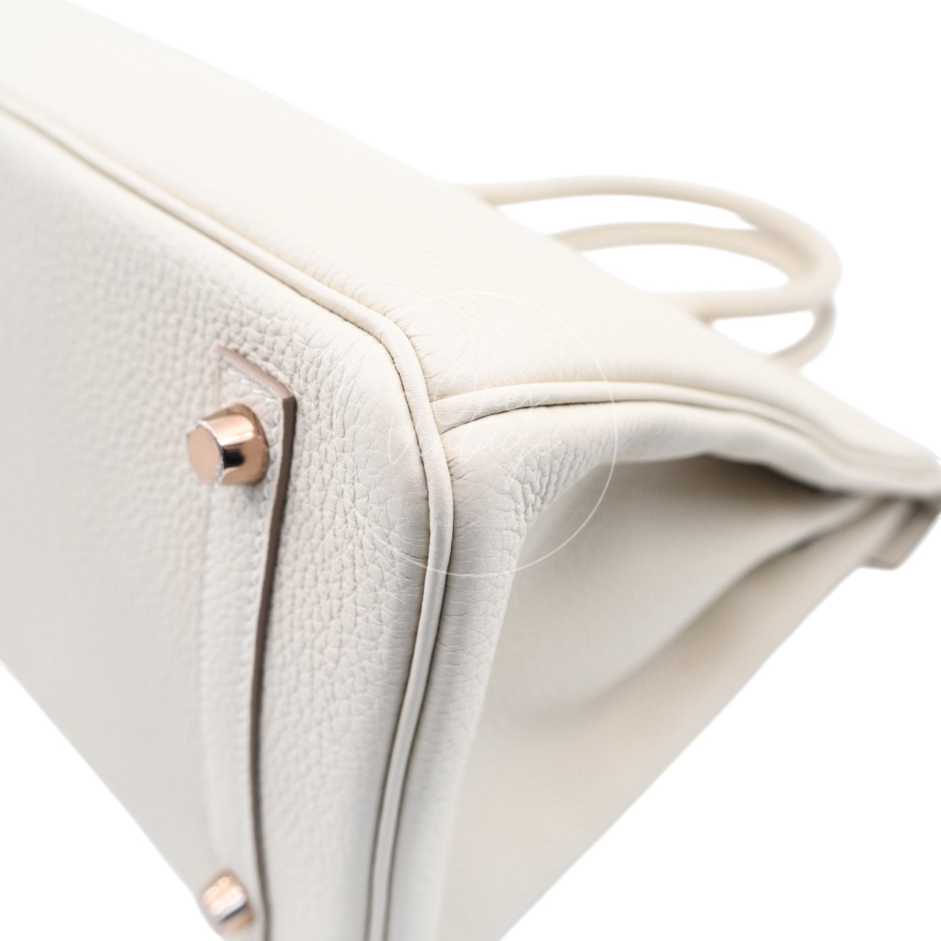 [Pre-owned] Hermes Birkin 30 Craie GHW Stamp Z