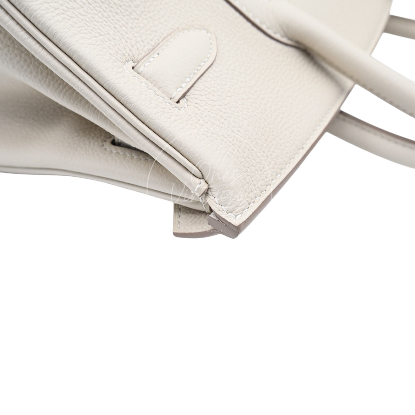 [Pre-owned] Hermes Birkin 30 Craie GHW Stamp Z