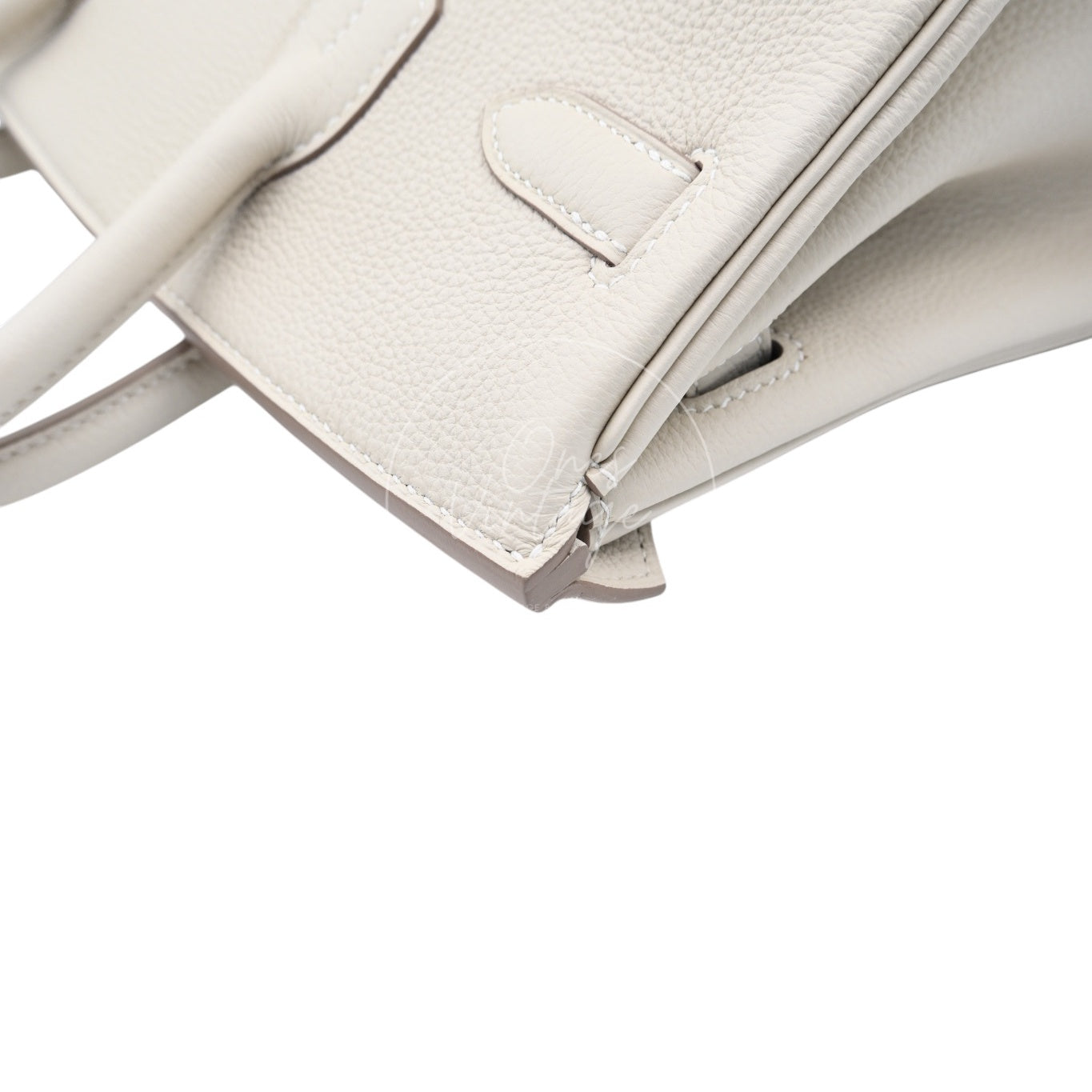 [Pre-owned] Hermes Birkin 30 Craie GHW Stamp Z