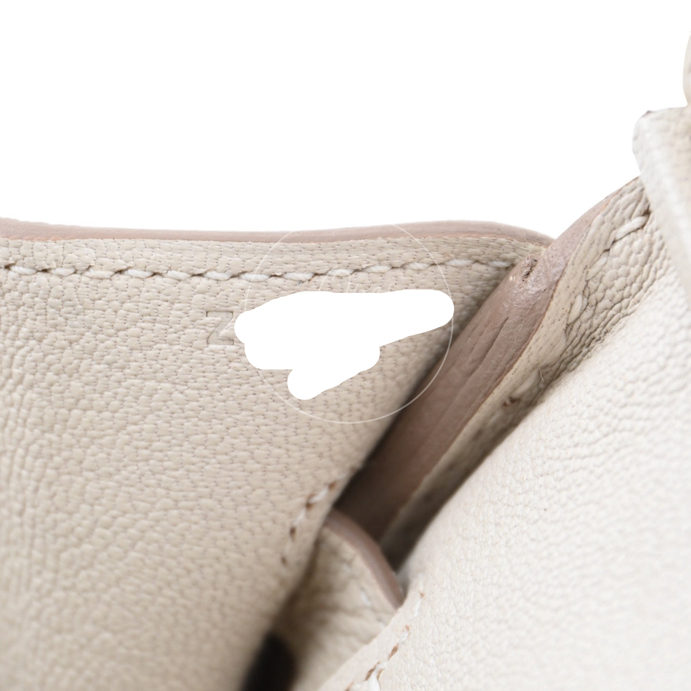 [Pre-owned] Hermes Birkin 30 Craie GHW Stamp Z