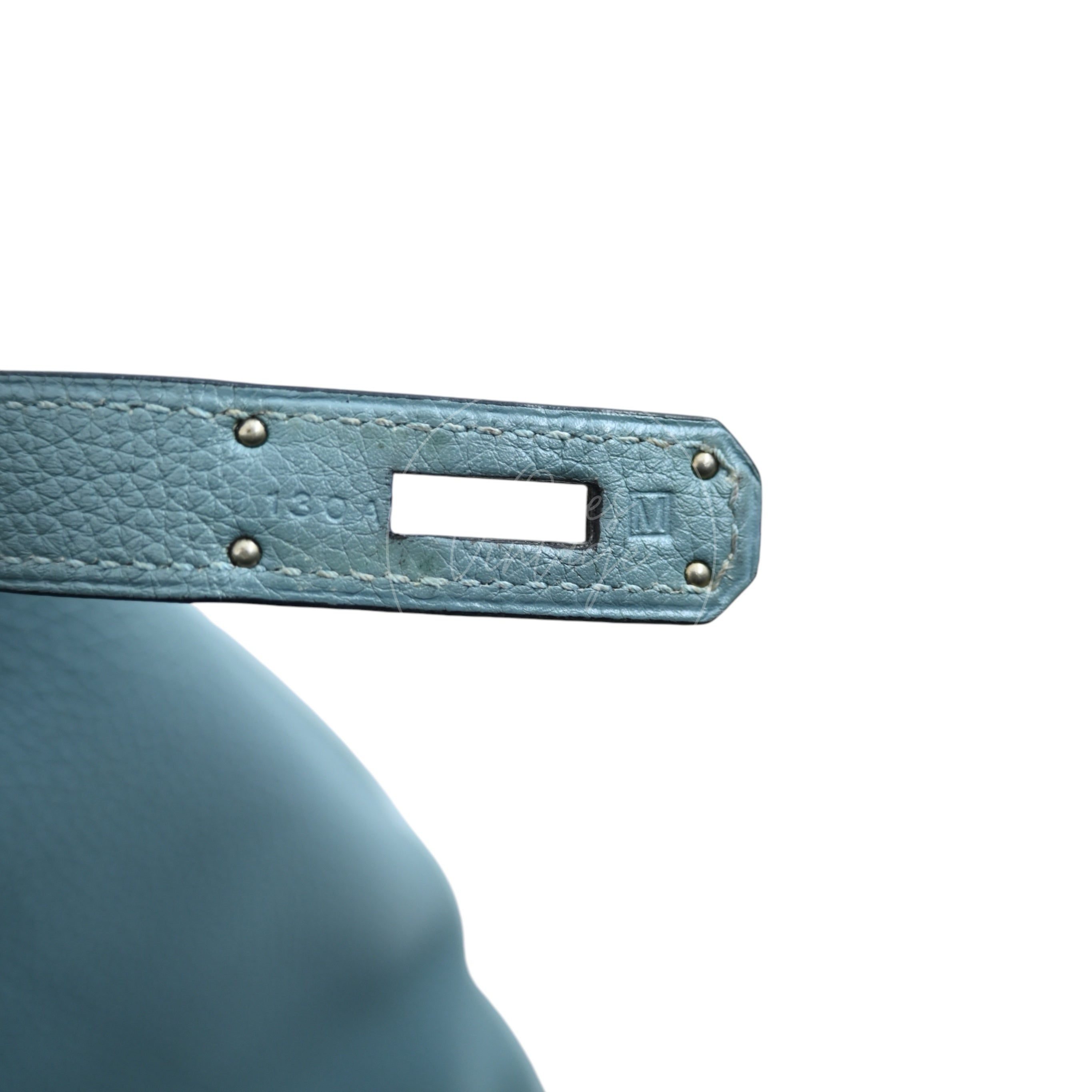 [Pre-owned] Hermes So Kelly 22 Blue PHW