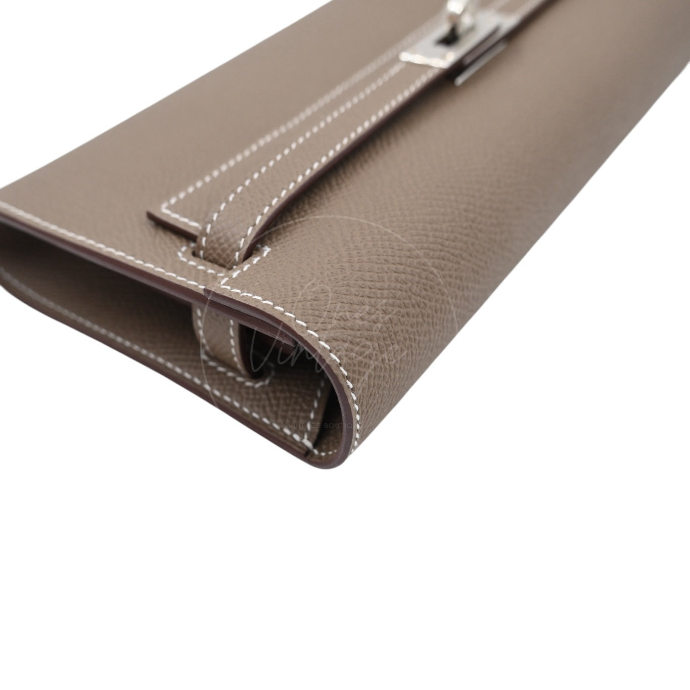 [Pre-owned] Hermes Kelly To Go Etoupe Epsom Stamp U