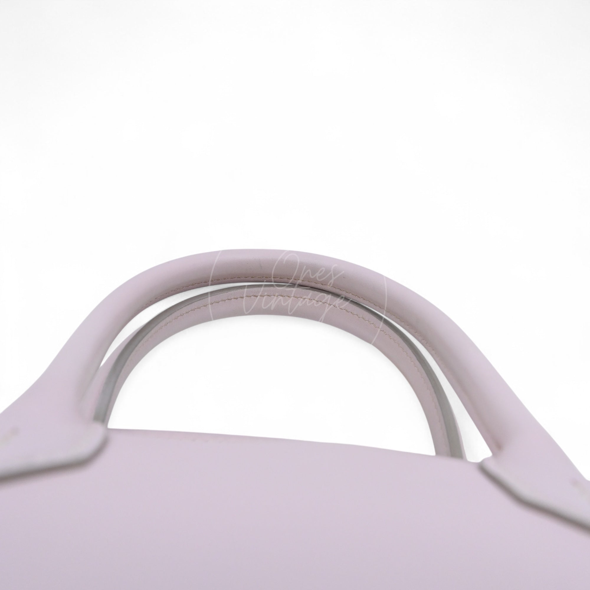 [Pre-owned] Hermes Birkin 30 Mauve Pale TC PHW Stamp Square K
