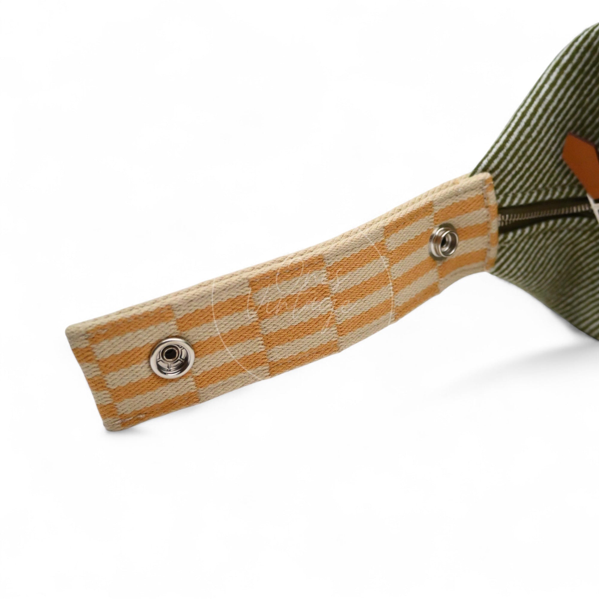 [Pre-owned] Hermes Bride-A-Brac PM Vert H Natte Canvas
