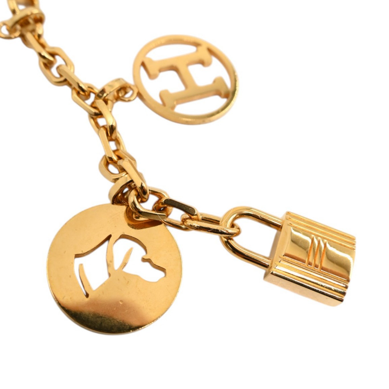 Hermes Breloque Olga Bag Charm Gold