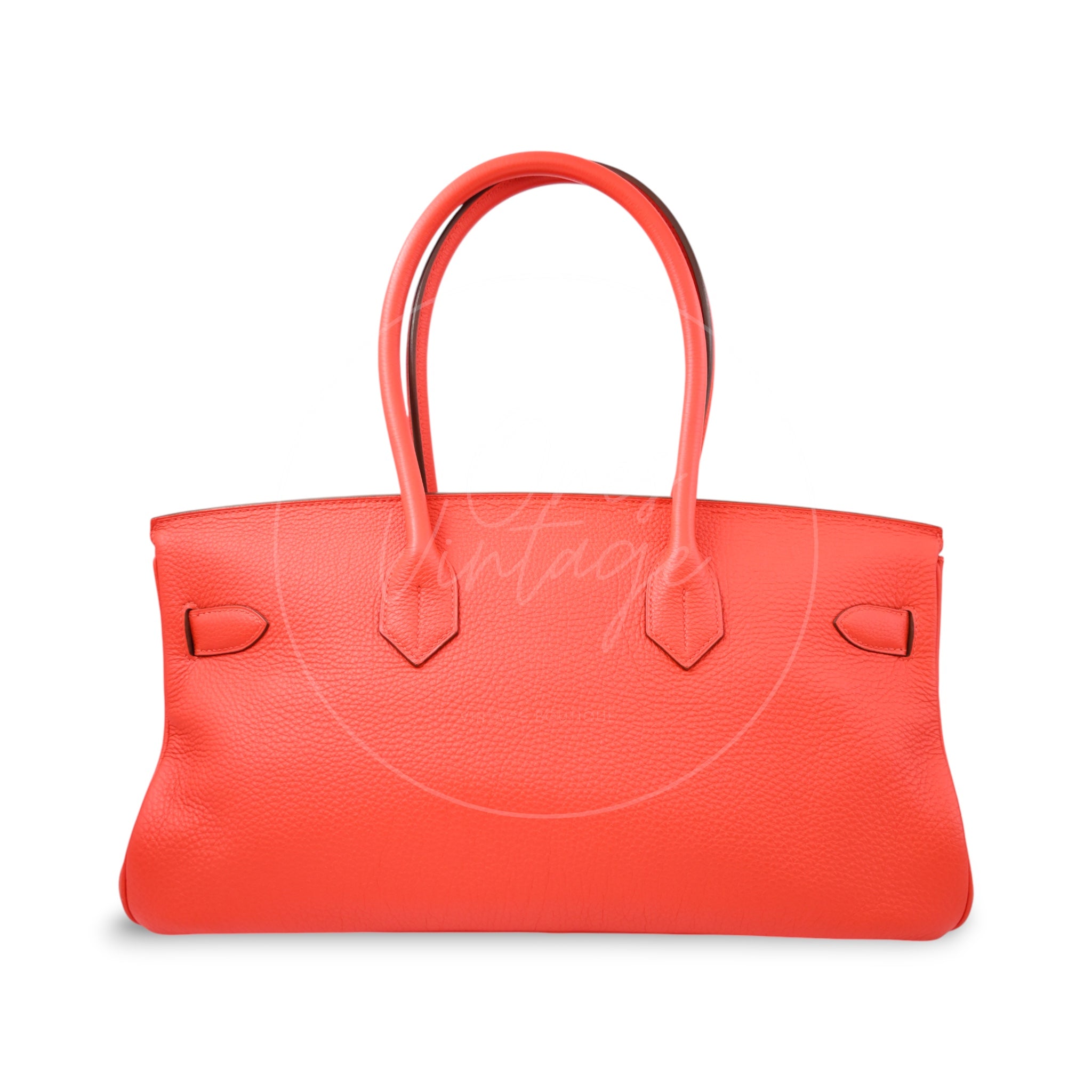 [Pre-owned] Hermes Birkin Shoulder Orange Field PHW