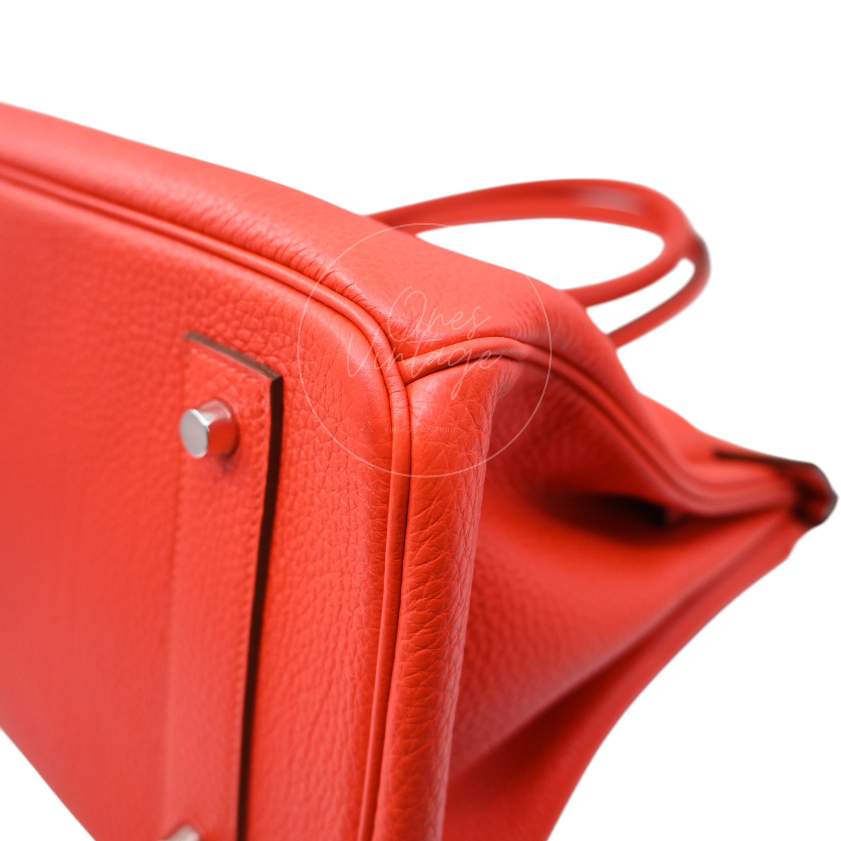 [Pre-owned] Hermes Birkin Shoulder Orange Field PHW