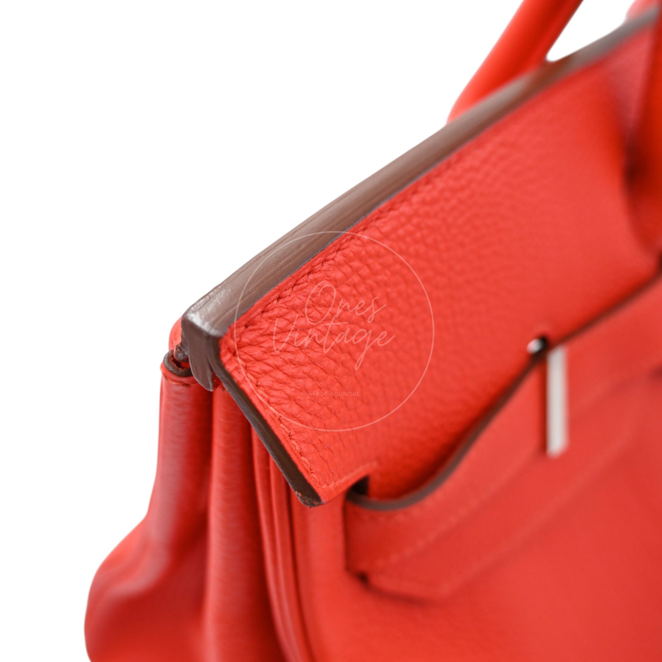 [Pre-owned] Hermes Birkin Shoulder Orange Field PHW