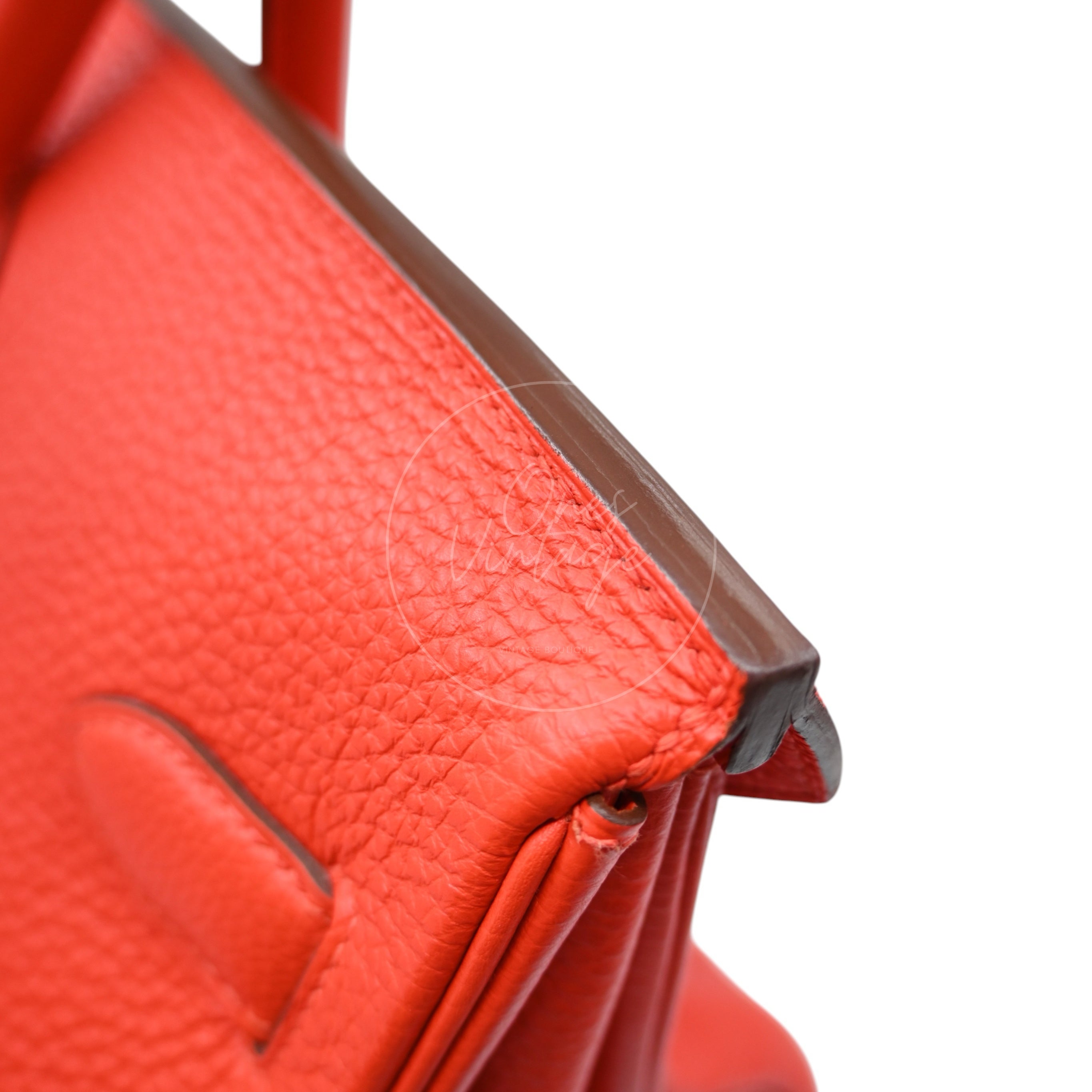 [Pre-owned] Hermes Birkin Shoulder Orange Field PHW