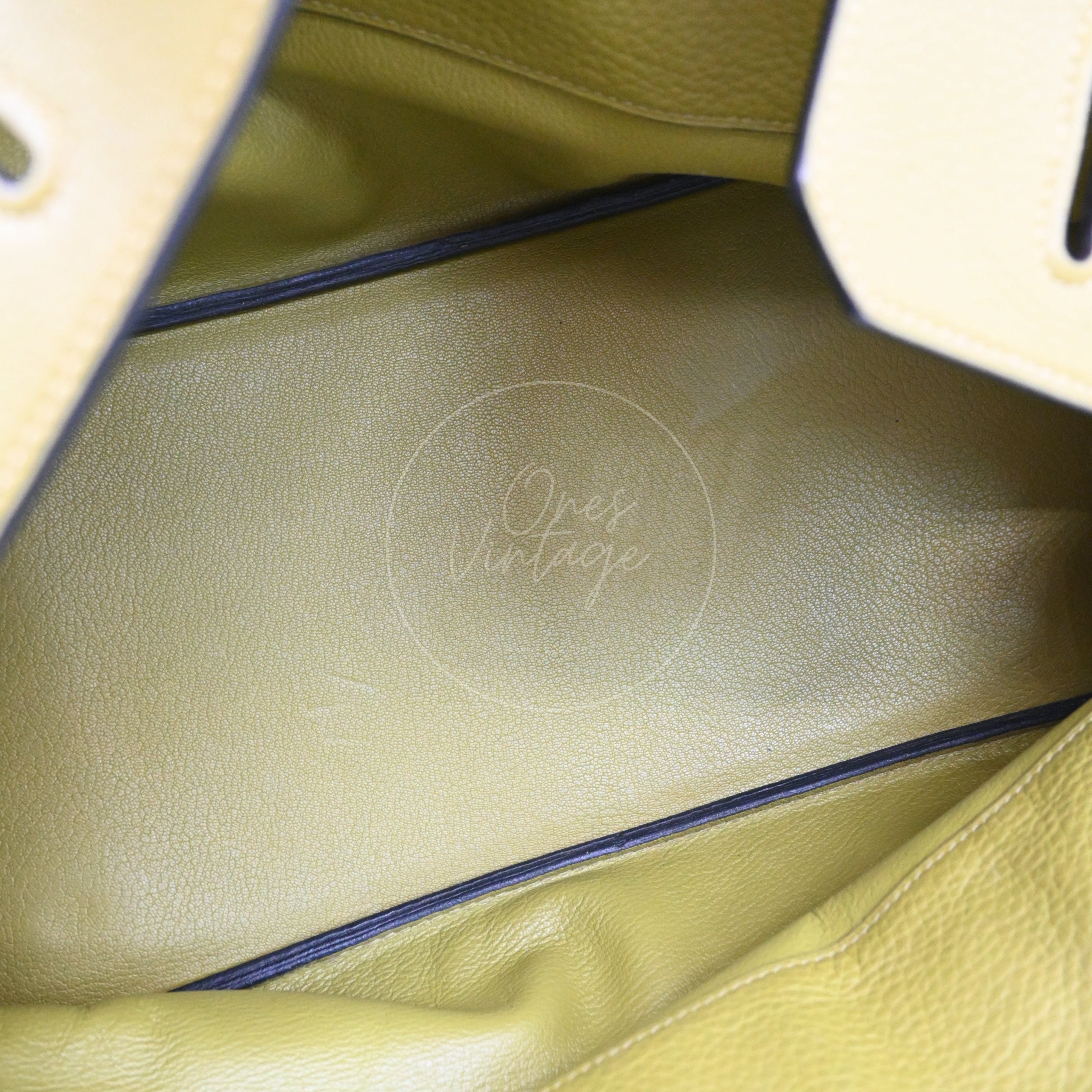 [Pre-owned] Hermes Birkin Shoulder Vert Anis GHW Stamp Square I