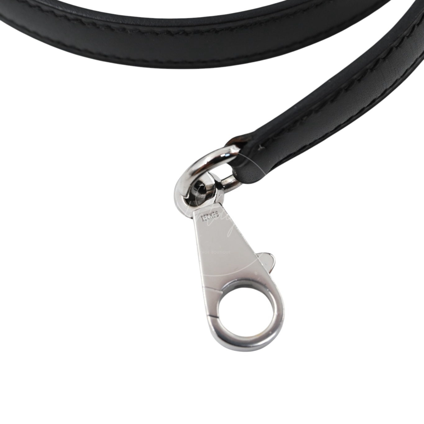 Hermes Kelly 28 Handbag PHW Black Square D
