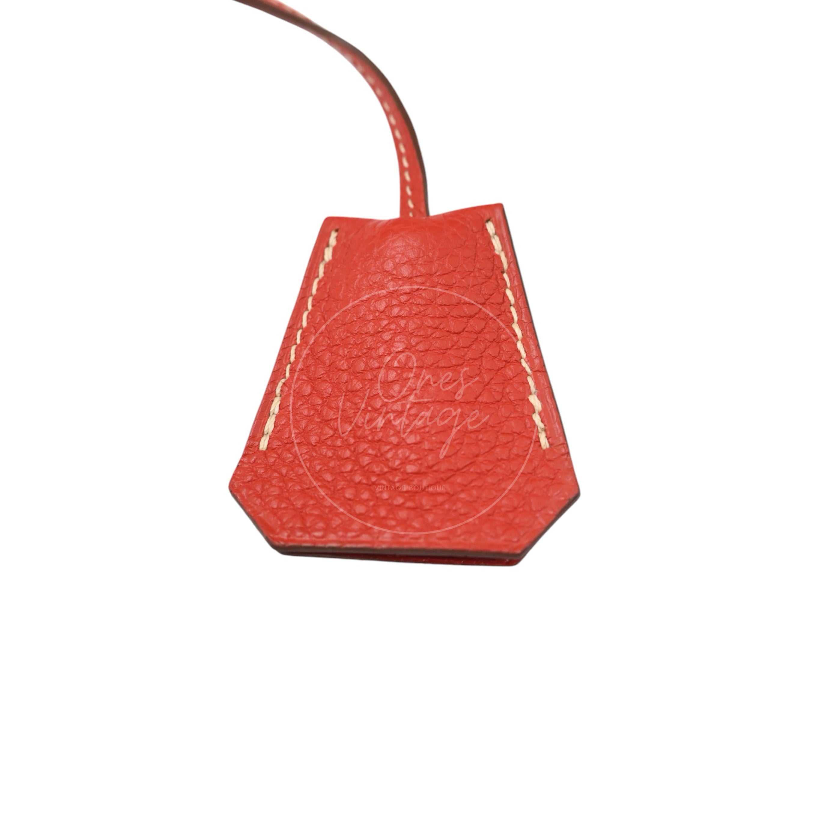 [Pre-owned] Hermes Birkin Shoulder PHW Sanguine Stamp Square O