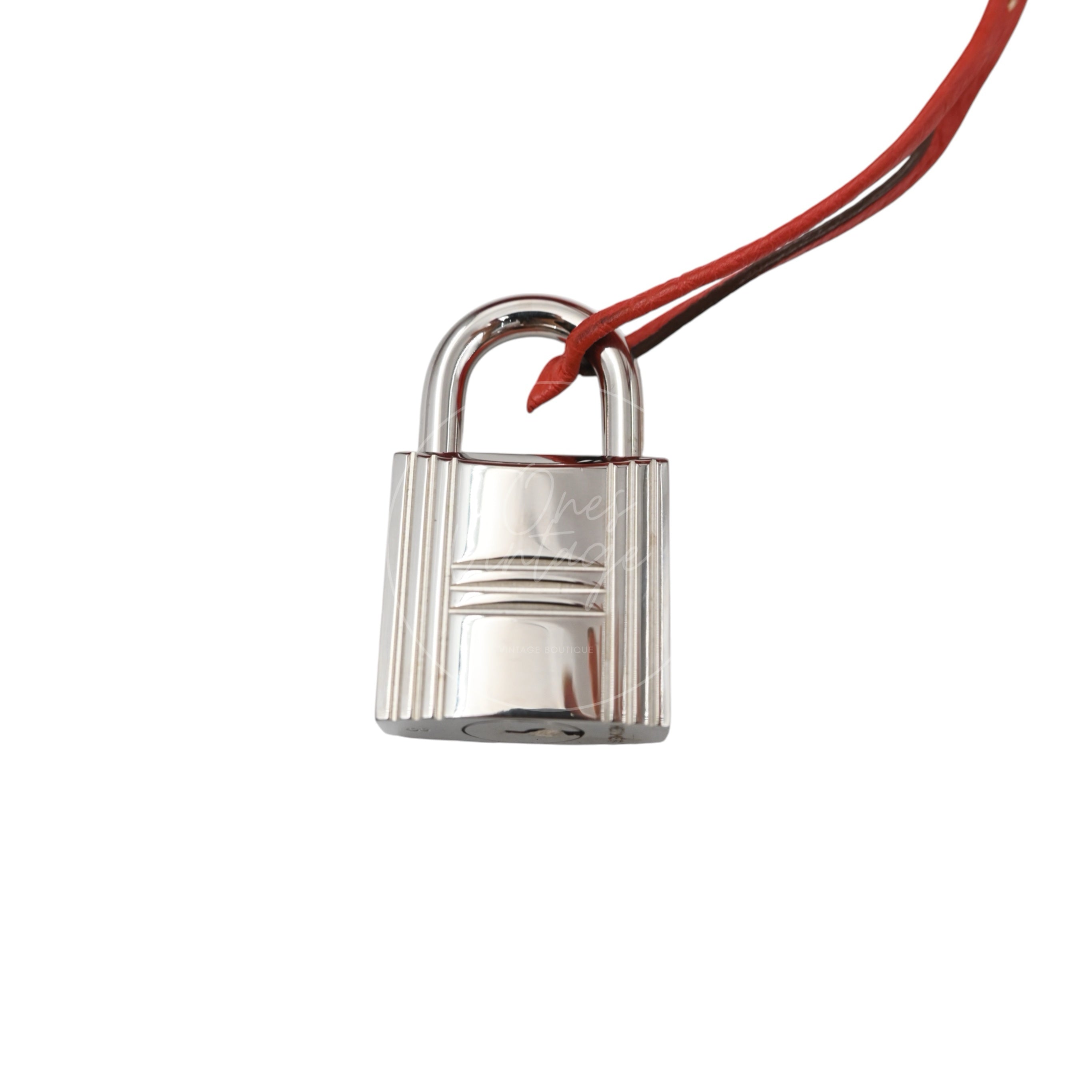 [Pre-owned] Hermes Birkin Shoulder PHW Sanguine Stamp Square O