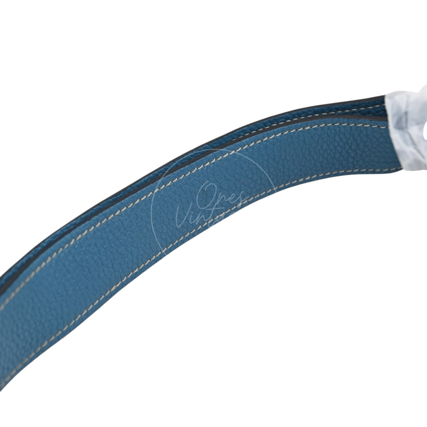 [Pre-Owned] Hermes So Kelly 26 TC Denim Blue Stamp Square O