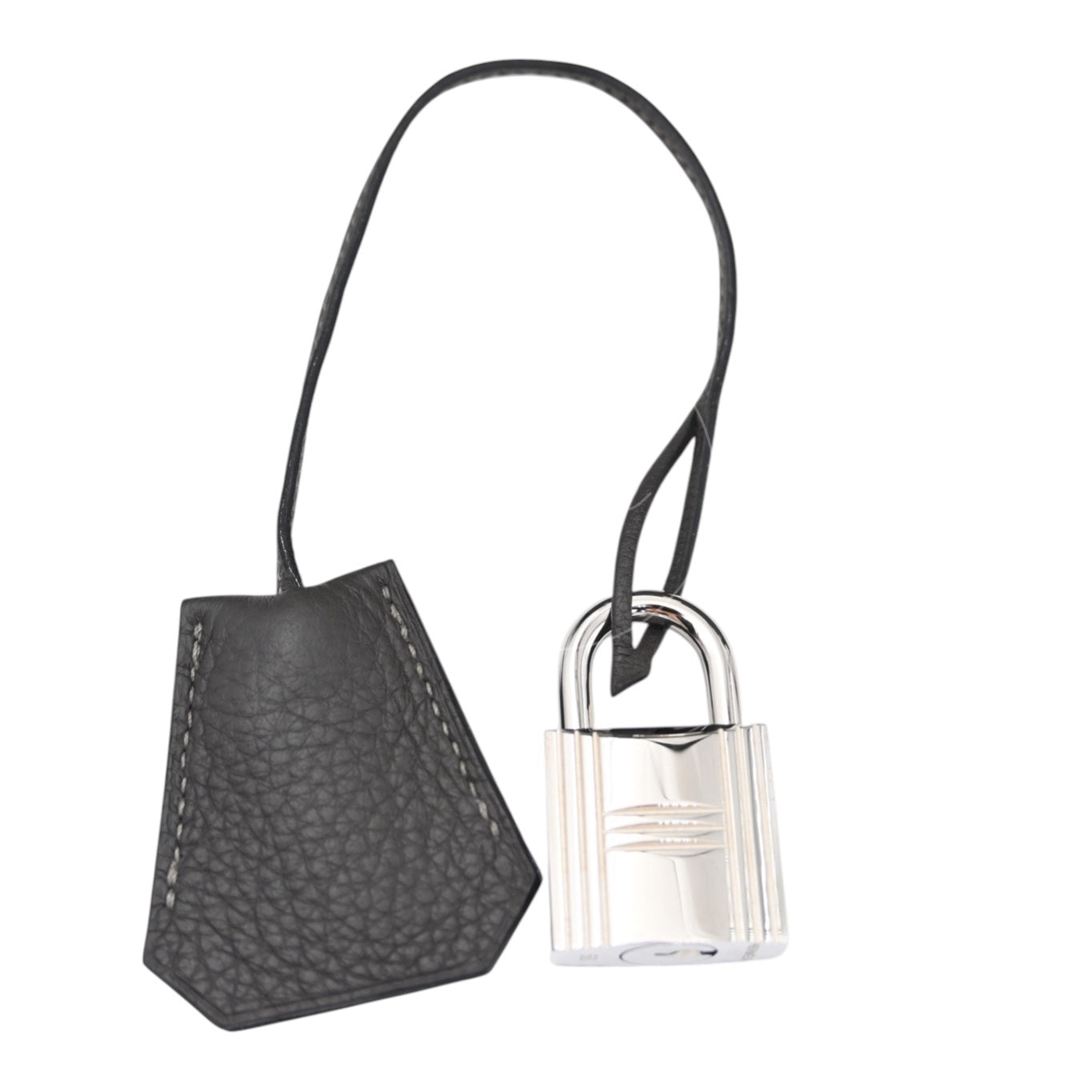 [Pre-owned] Hermes Shoulder Birkin Gris Graphite Stamp Square M