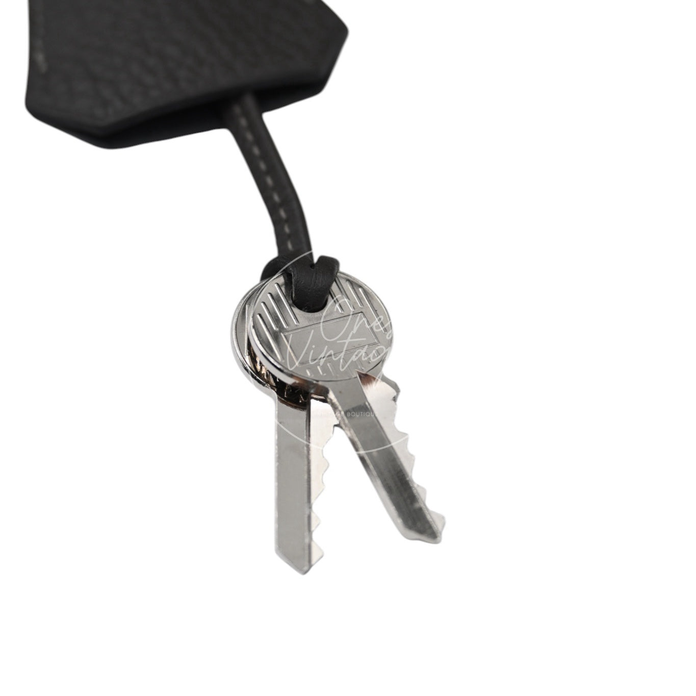 [Pre-owned] Hermes Shoulder Birkin Gris Graphite Stamp Square M