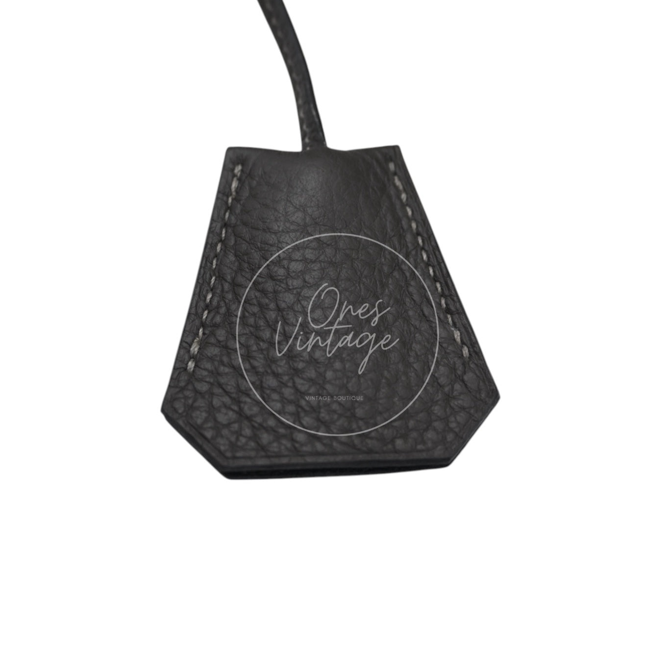 [Pre-owned] Hermes Shoulder Birkin Gris Graphite Stamp Square M