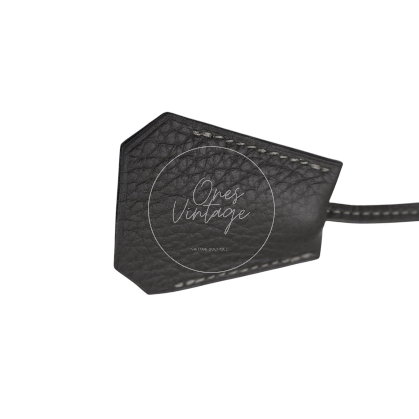 [Pre-owned] Hermes Shoulder Birkin Gris Graphite Stamp Square M