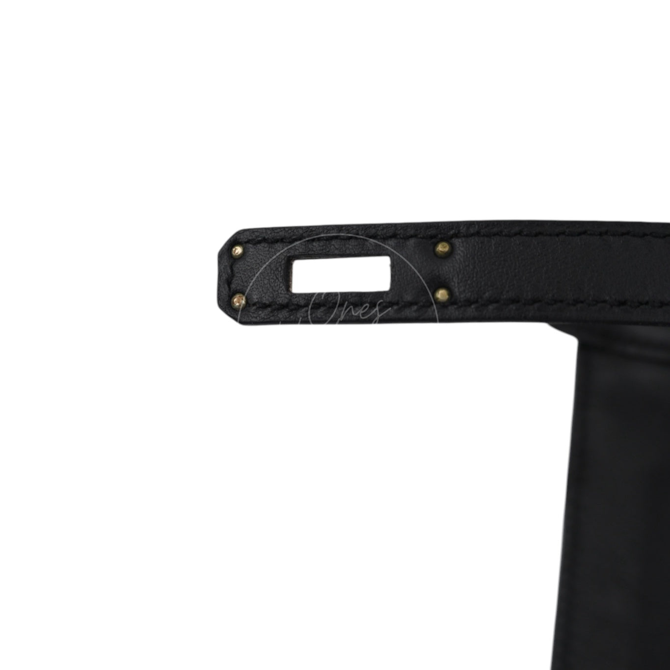 [Pre-owned] Hermes JPG Belt Bag Black Swift PHW