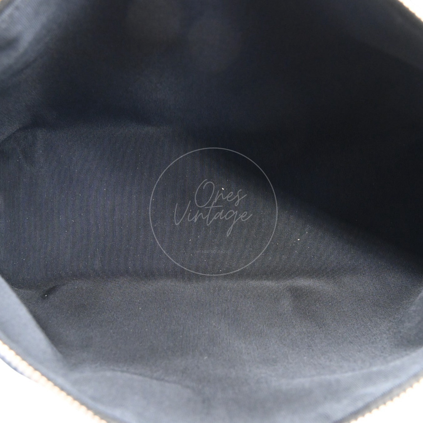 [Pre-owned] Chanel Cerf Small Black Calfskin Tote Bag Silver-tone Hardware Series 14