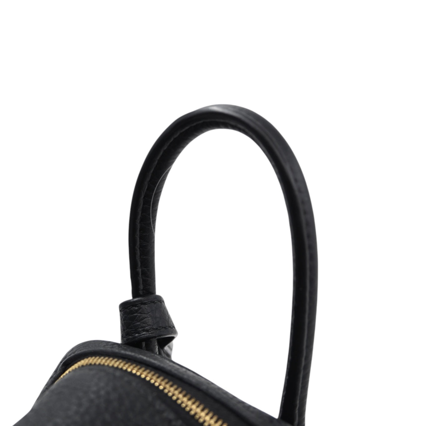 [Pre-owned] Hermes Mini Lindy Black Evercolor GHW Stamp Y