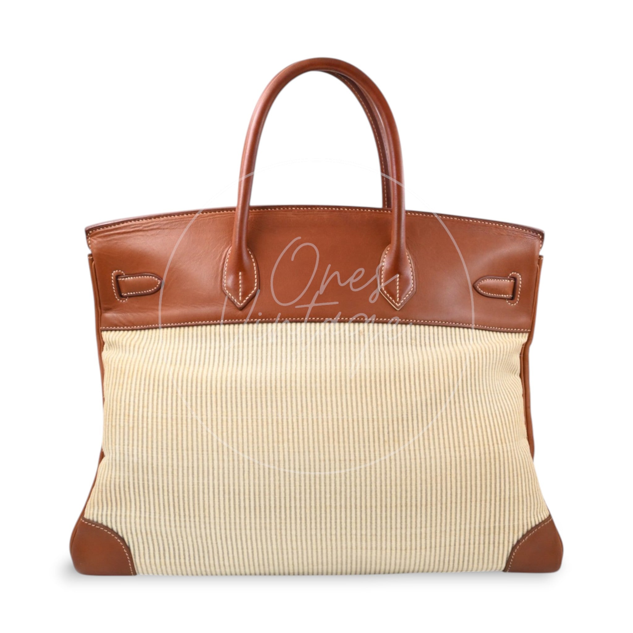 [Pre-owned] Hermes Birkin 40 Ponyhair With Barenia Stamp Square D
