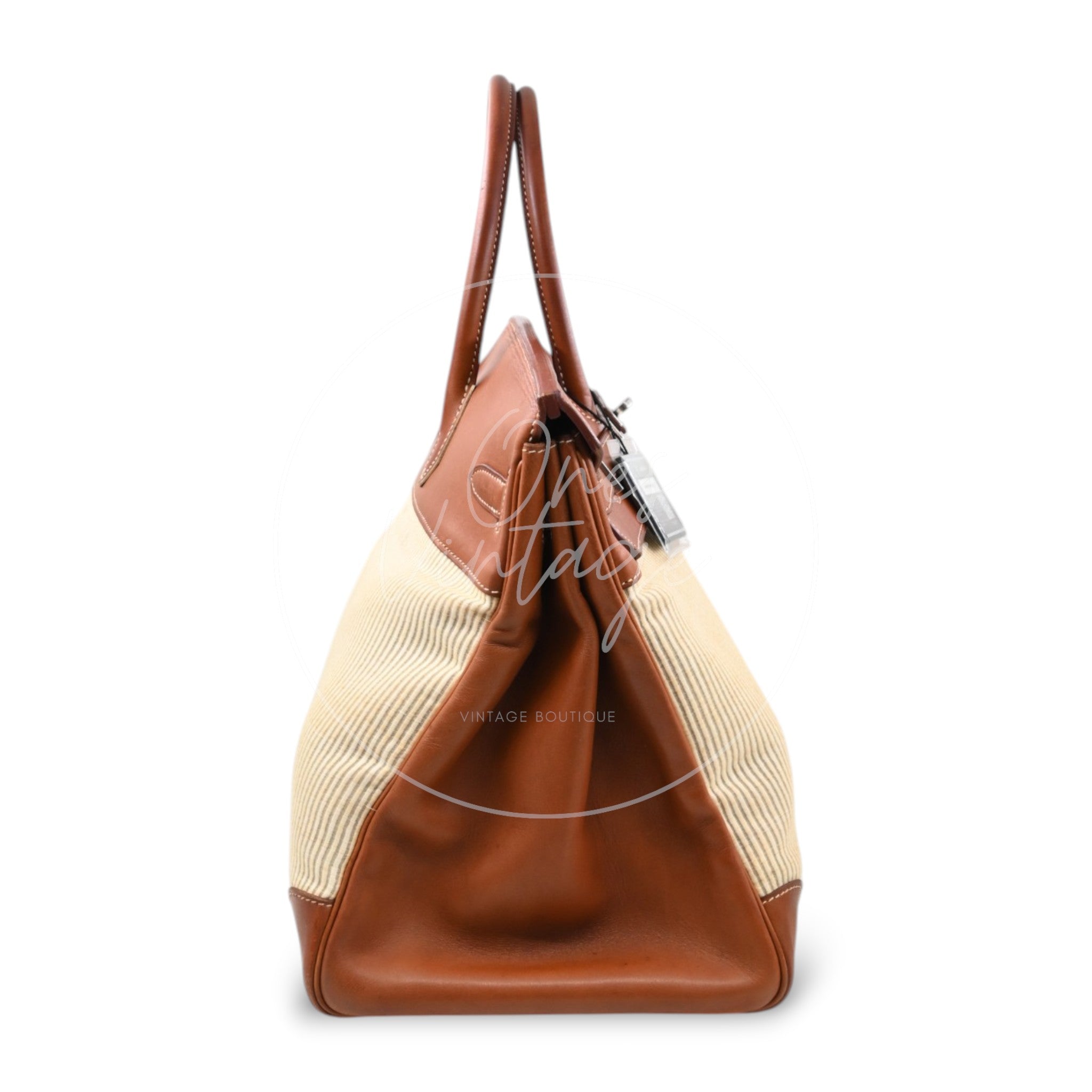 [Pre-owned] Hermes Birkin 40 Ponyhair With Barenia Stamp Square D