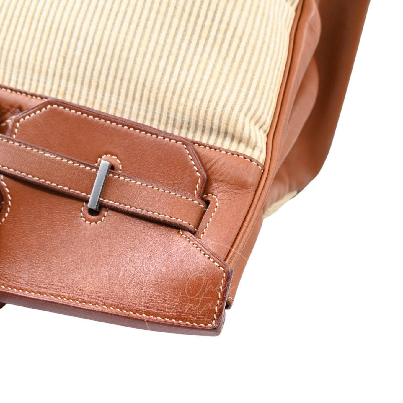 [Pre-owned] Hermes Birkin 40 Ponyhair With Barenia Stamp Square D