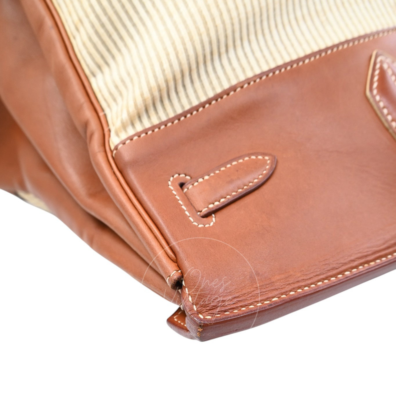 [Pre-owned] Hermes Birkin 40 Ponyhair With Barenia Stamp Square D
