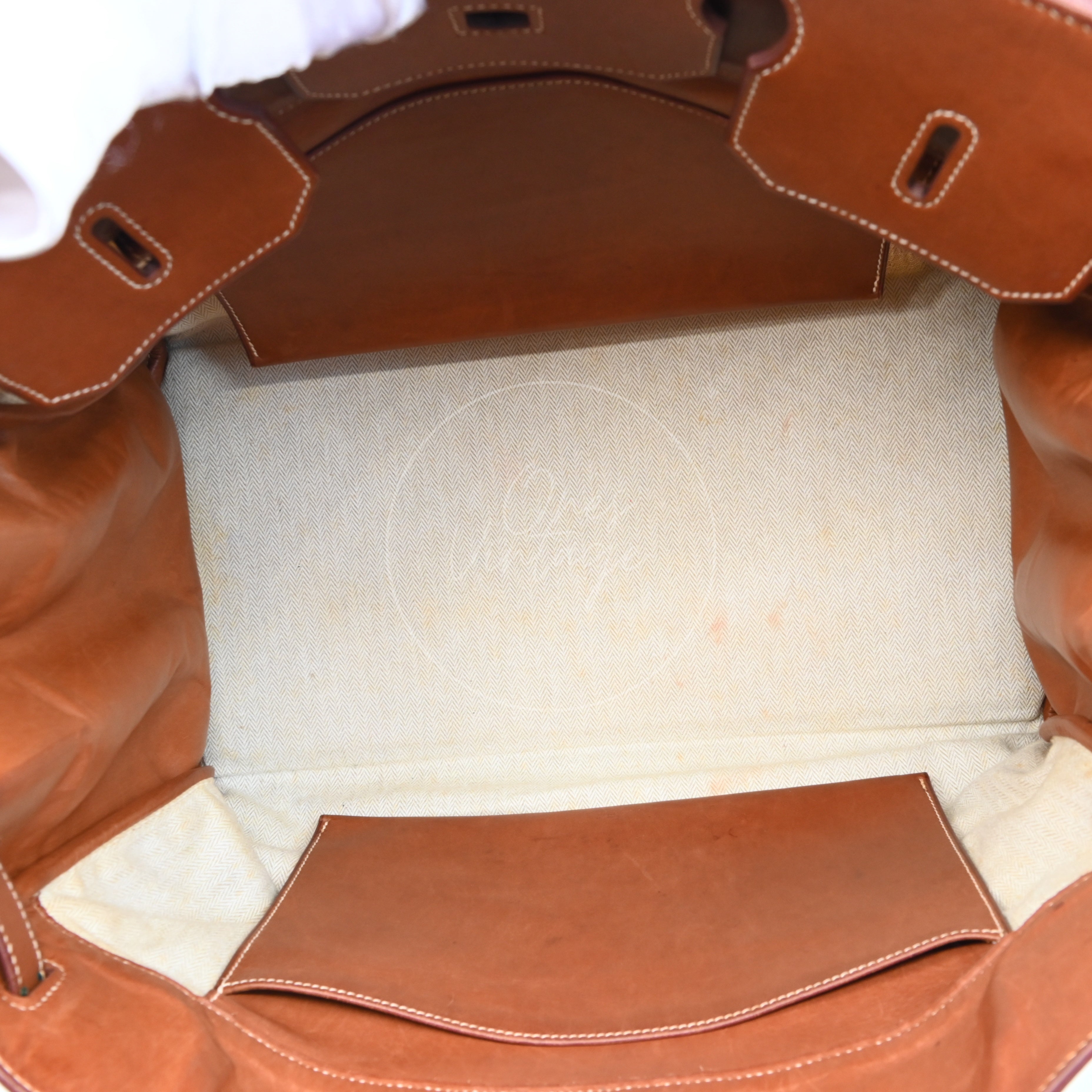 [Pre-owned] Hermes Birkin 40 Ponyhair With Barenia Stamp Square D