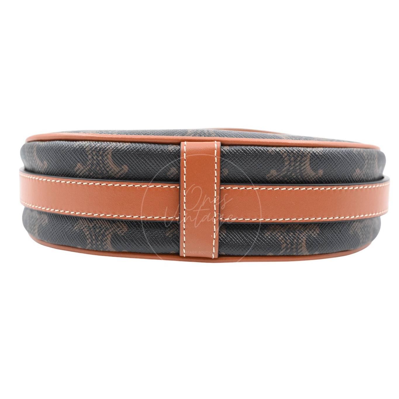 [Pre-owned] Celine Mini AVA Bag In Triomphe Canvas and Calfskin