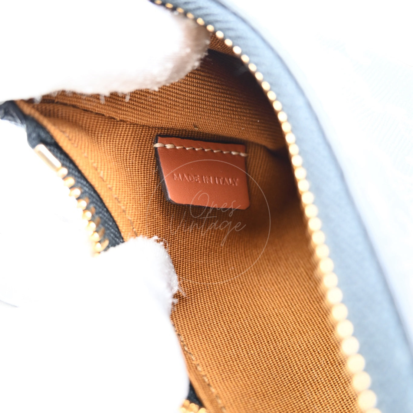 [Pre-owned] Celine Mini AVA Bag In Triomphe Canvas and Calfskin