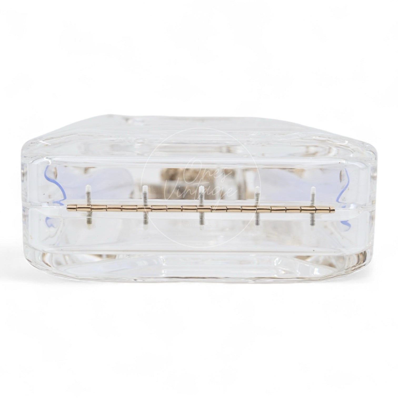 [Pre-owned] Chanel Dubai By Night Clear Plexiglass Gasoline Tank Series 20 Minaudière Bag