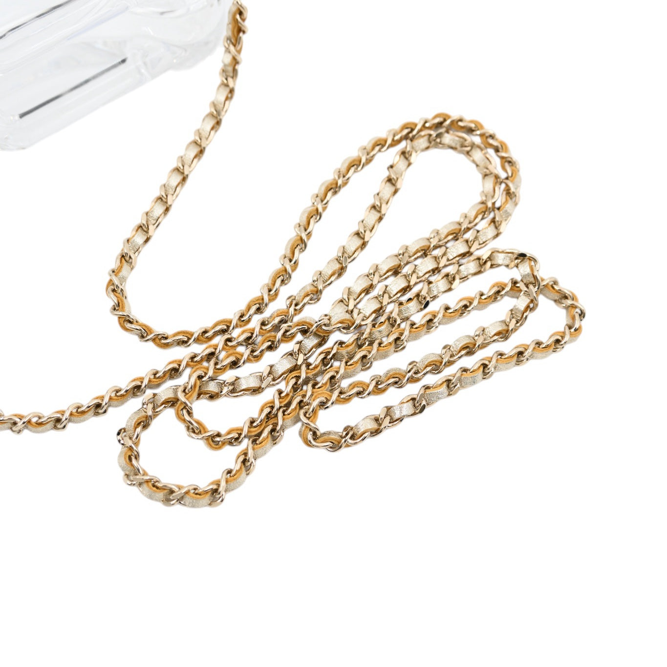 [Pre-owned] Chanel Dubai By Night Clear Plexiglass Gasoline Tank Series 20 Minaudière Bag